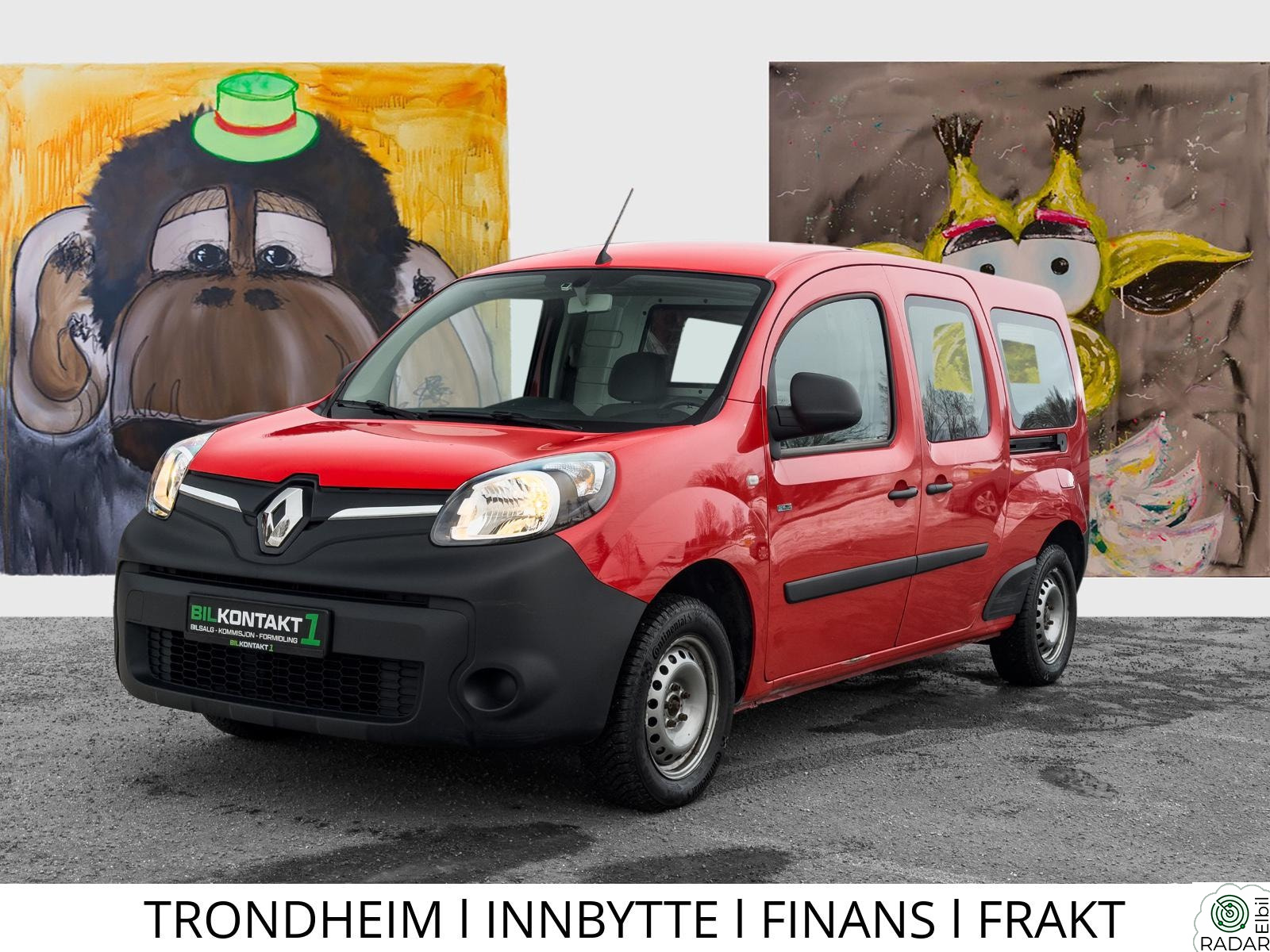 RENAULT KANGOO EXPRESS Z.E. Z.E.I MAXI I DAB I CRUISE I NYE VINTERDEKK