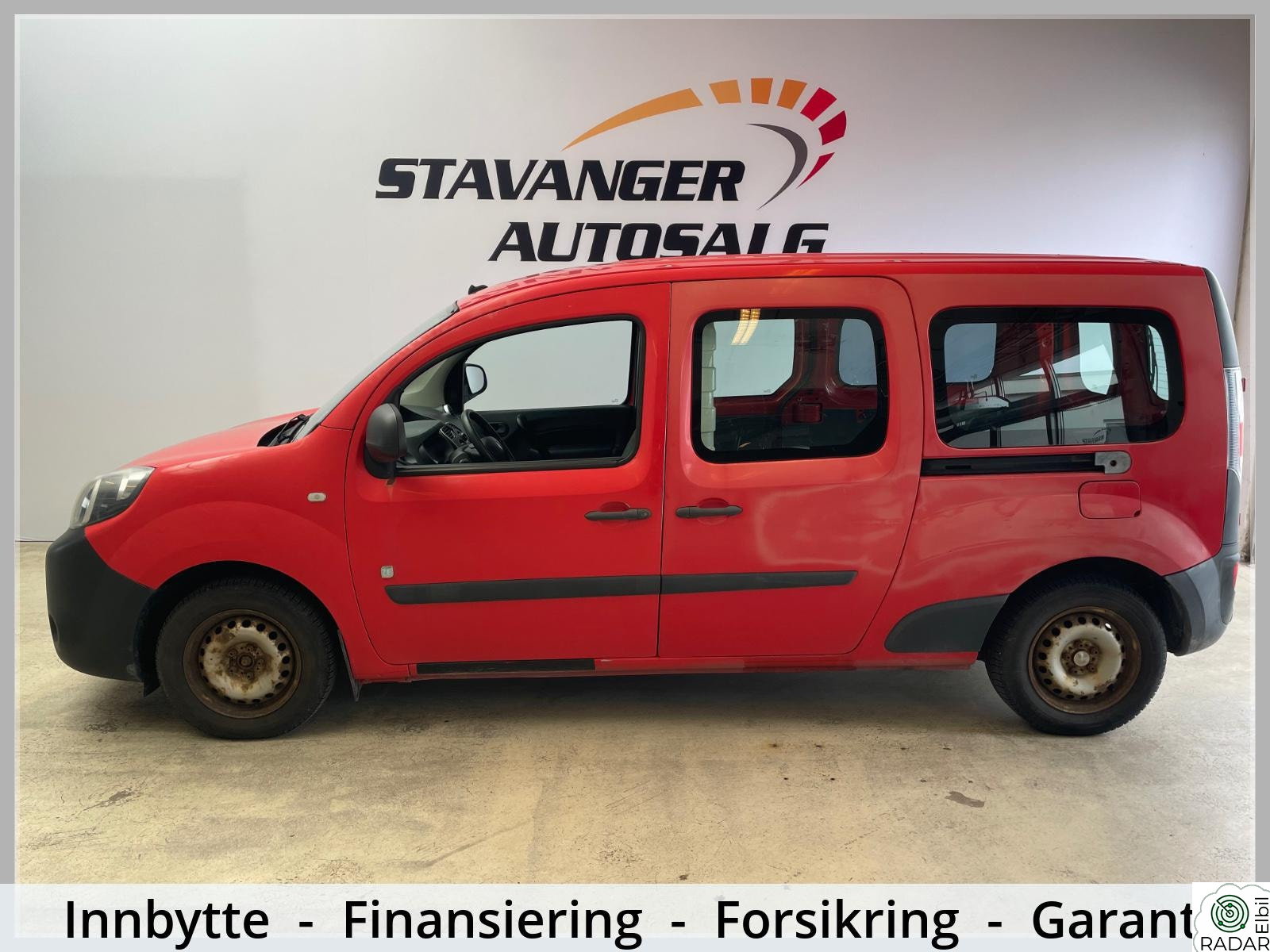 RENAULT KANGOO Z.E. Z.E. Electric/Navi/Ryggesensor/Lav km/EU03.27/S+V Hjul