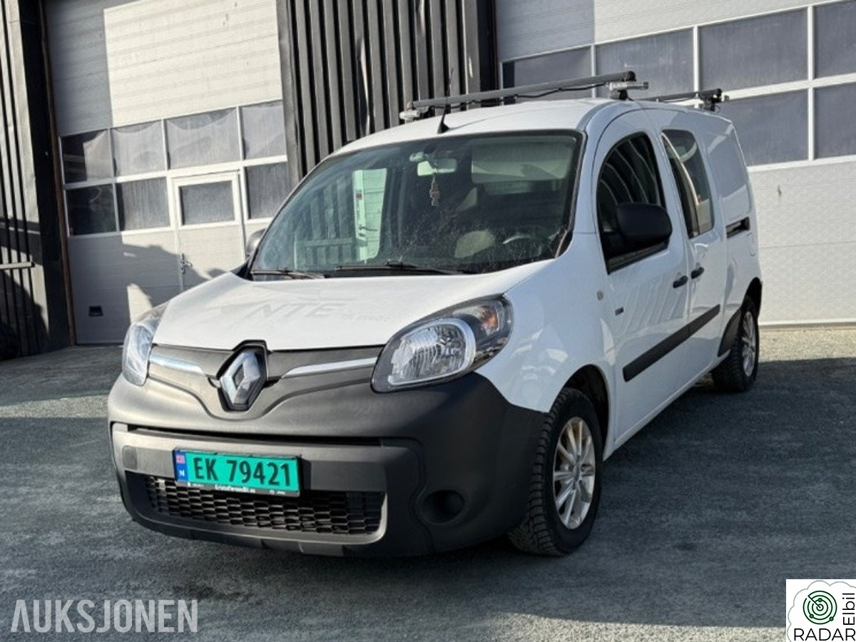 RENAULT KANGOO Z.E. Z.E. 33 KWH AUT CRUISE SKYVEDØRER INNREDNING S+V