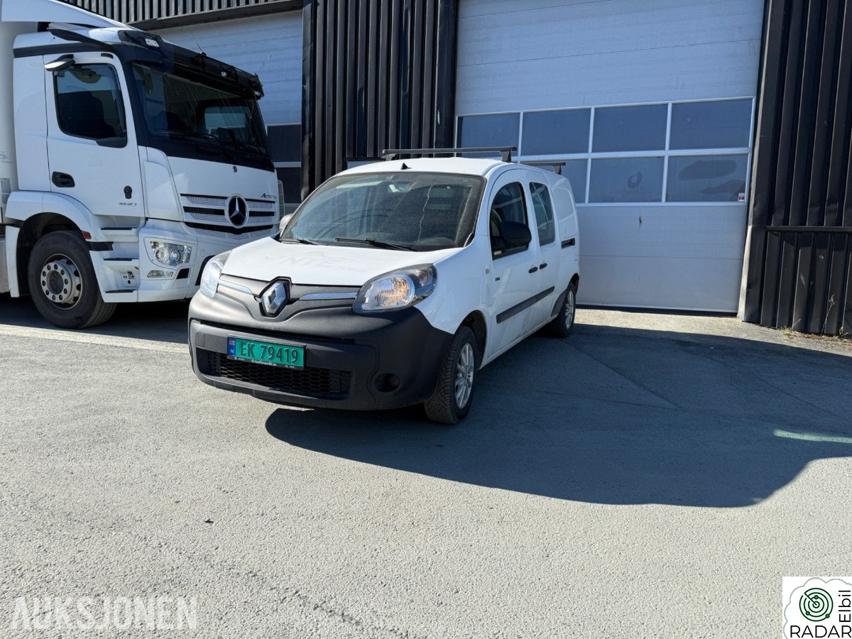 RENAULT KANGOO Z.E. Z.E. 33 KWH AUT KAMERA CRUISE SKYVEDØRER S+V