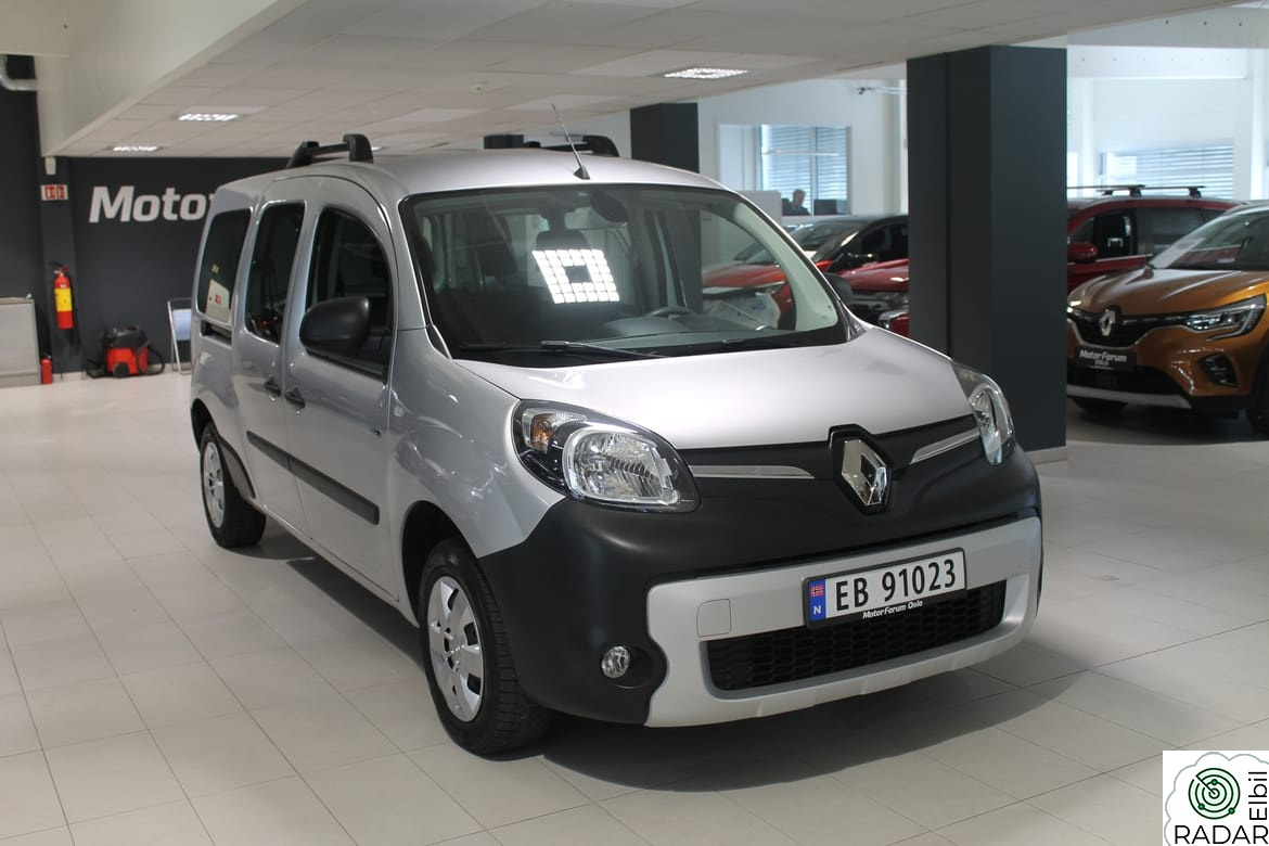 RENAULT KANGOO EXPRESS Z.E. Maxi 5 seter alle servicer fulgt