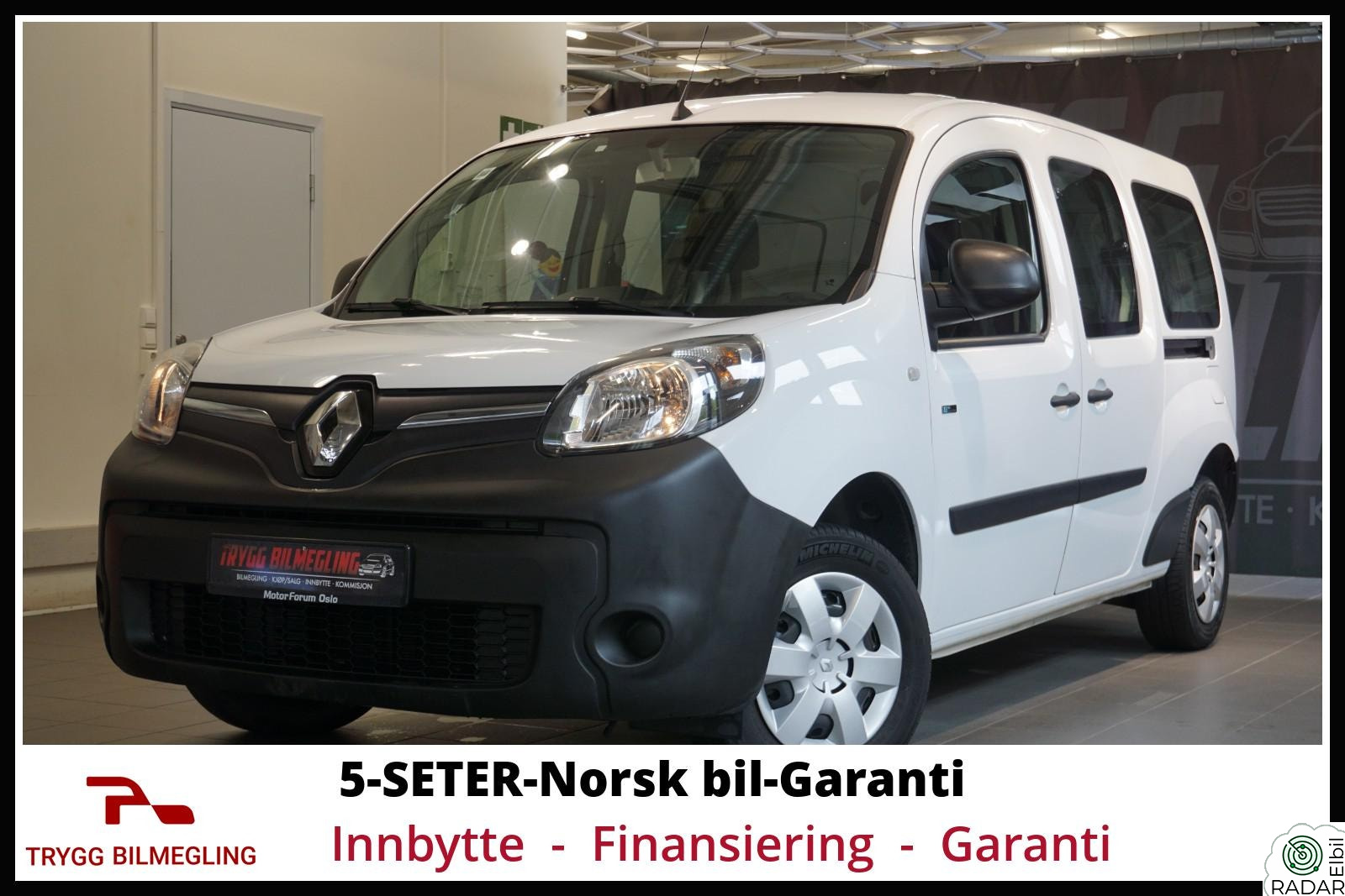 RENAULT KANGOO EXPRESS Z.E. Maxi 5-seter