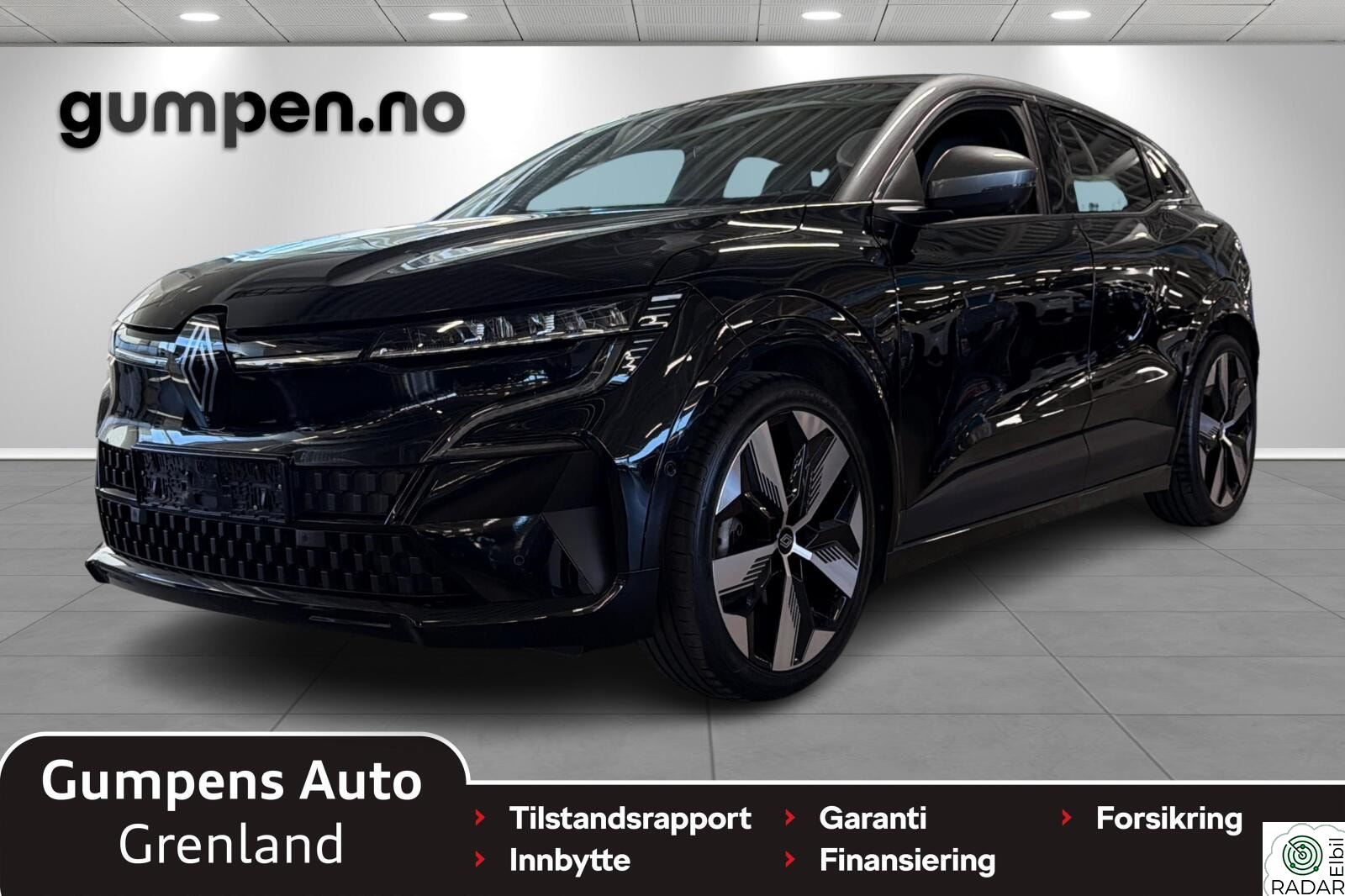 RENAULT MEGANE E-TECH ELECTRIC ACC/Navi/R.kam/Varmepumpe/LED-lys++