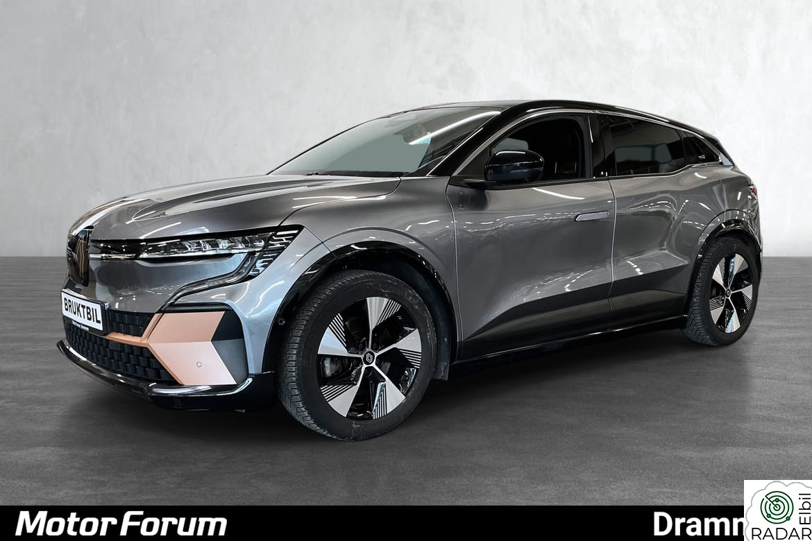 RENAULT MEGANE E-TECH ELECTRIC ICONIC TOPPMODELL/22kW LADING/SKINNSETER