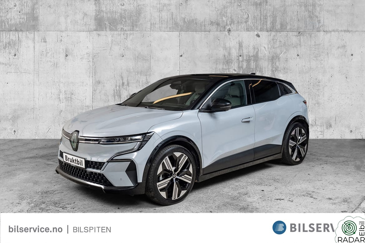 RENAULT MEGANE E-TECH ELECTRIC Iconic AC22/360 kamera/Skinn/LED/Varmepumpe/Massasje++