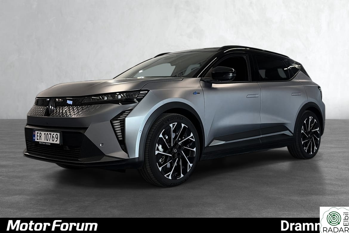 RENAULT SCENIC E-TECH ELECTRIC ESPRIT ALPINE/87KWT/608 KM REKKEVIDDE