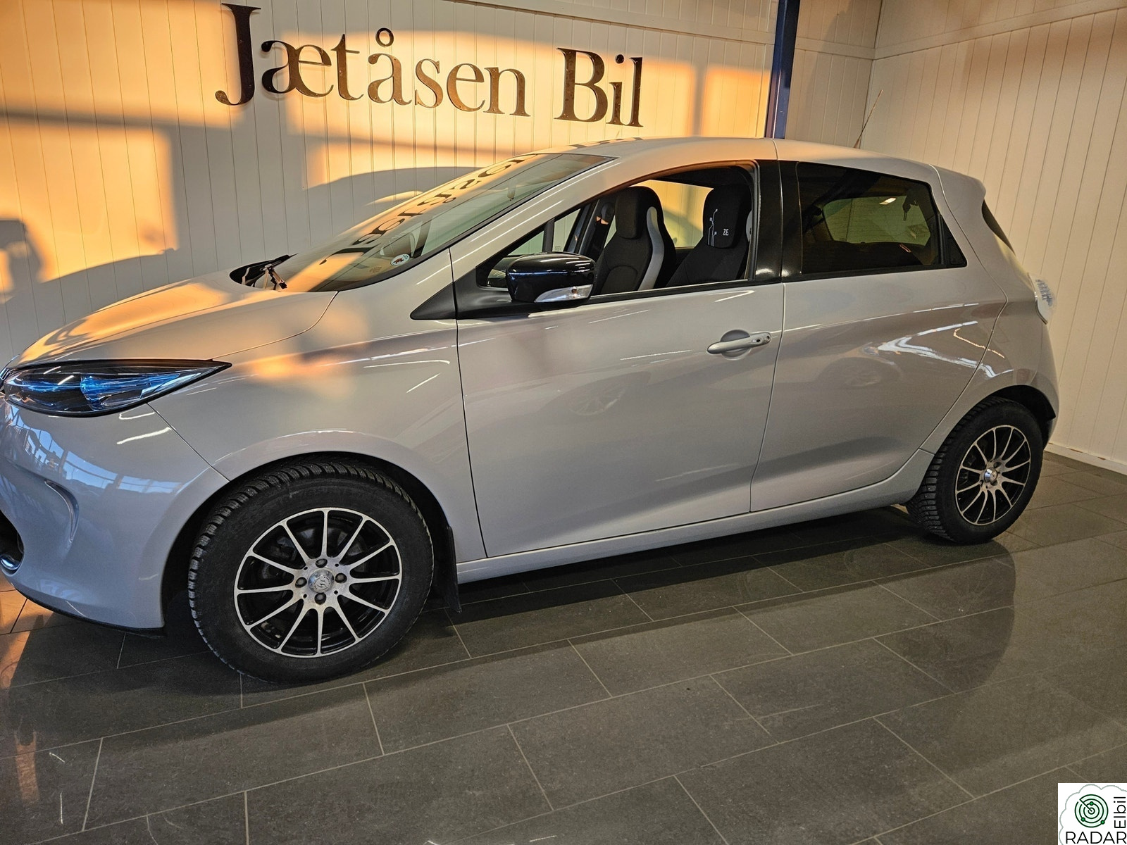 RENAULT ZOE 5 dørs, bulkfri, dyrefri, 8 dekk, universal lader