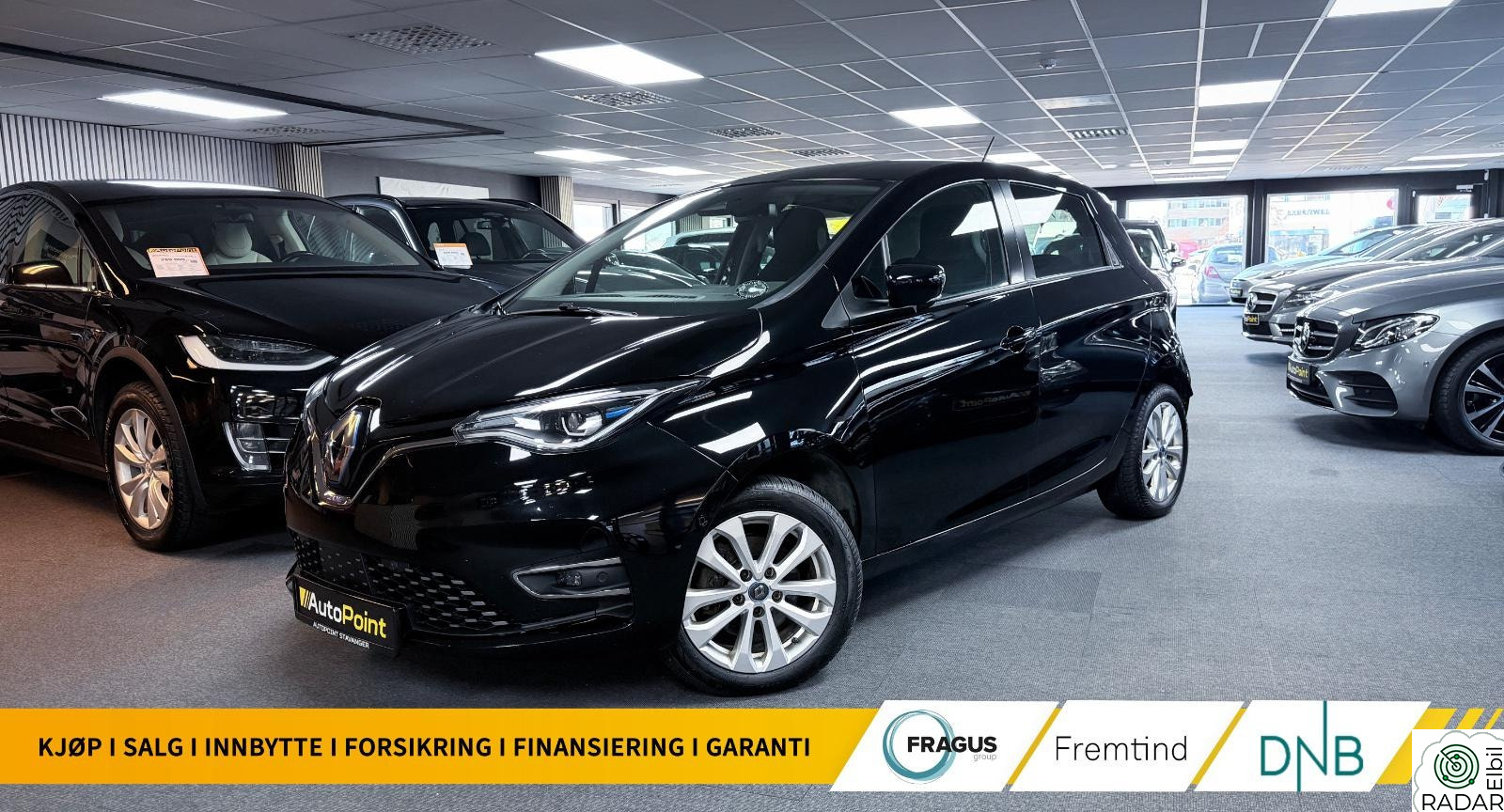 RENAULT ZOE ZE.50/136HK/382WLTP/V.RATT/SENSOR/EU.12.2027