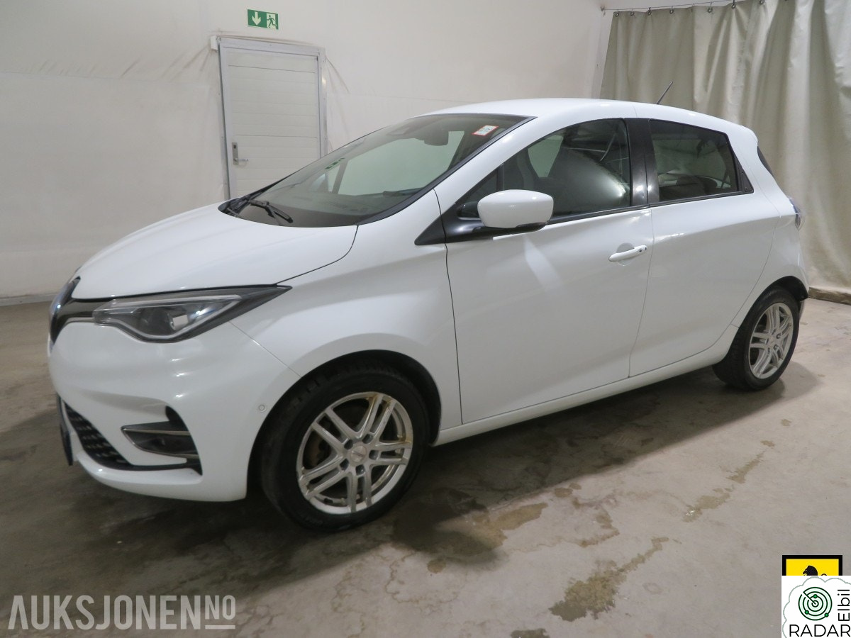 RENAULT ZOE Z.E. 52 KWH KAMERA NAVI CRUISE FJERNLYSASSISTENT HURTIG