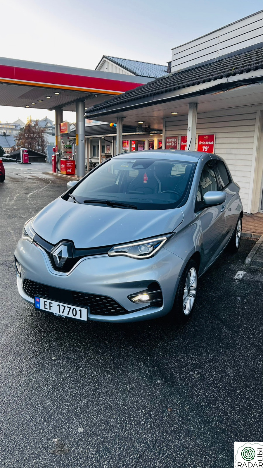 RENAULT ZOE 52KW 360KM R135 RASK LADING