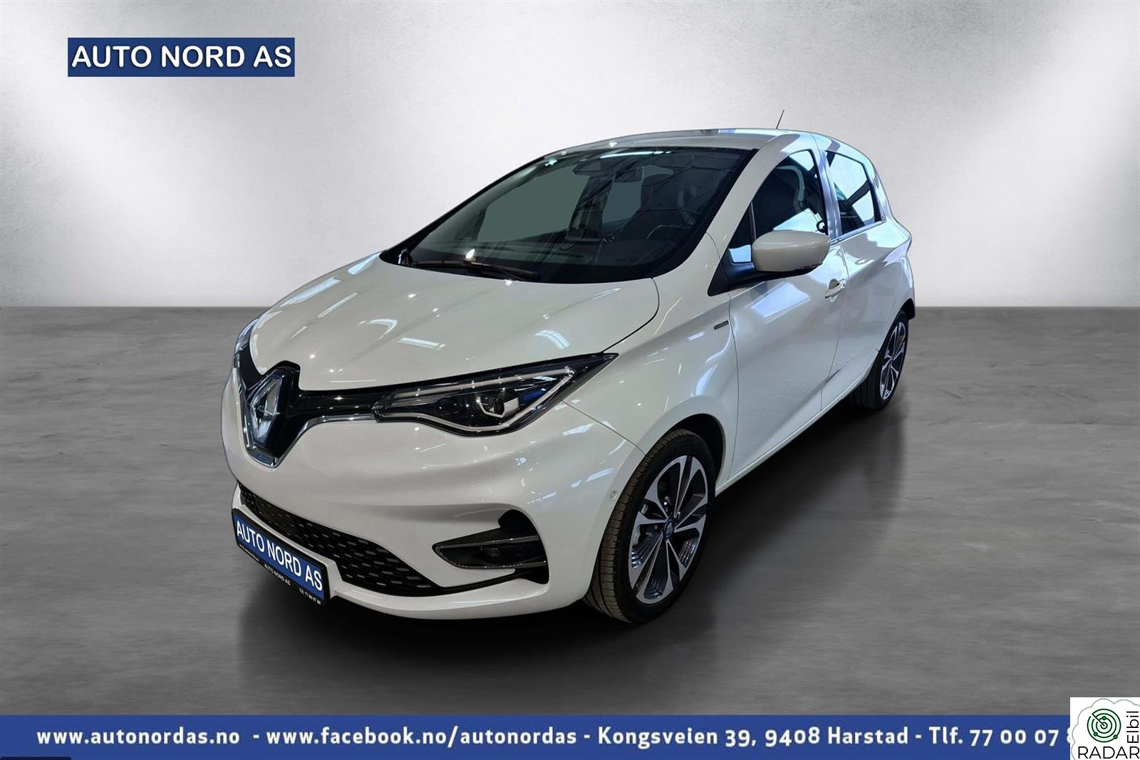 RENAULT ZOE Edition one, 356 km rekkevidde, Ryggekamera, Navi