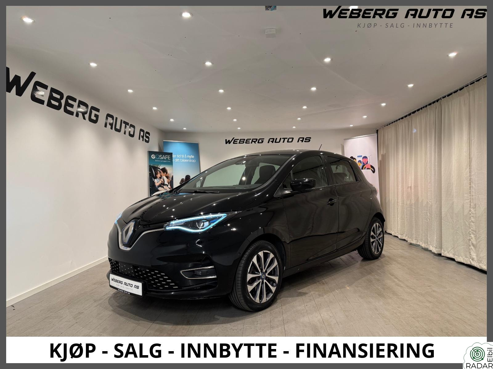RENAULT ZOE 52KWH/R135/INTENS E-TECH/380KM/DELSKINN/NAVI/DAB/BT ++