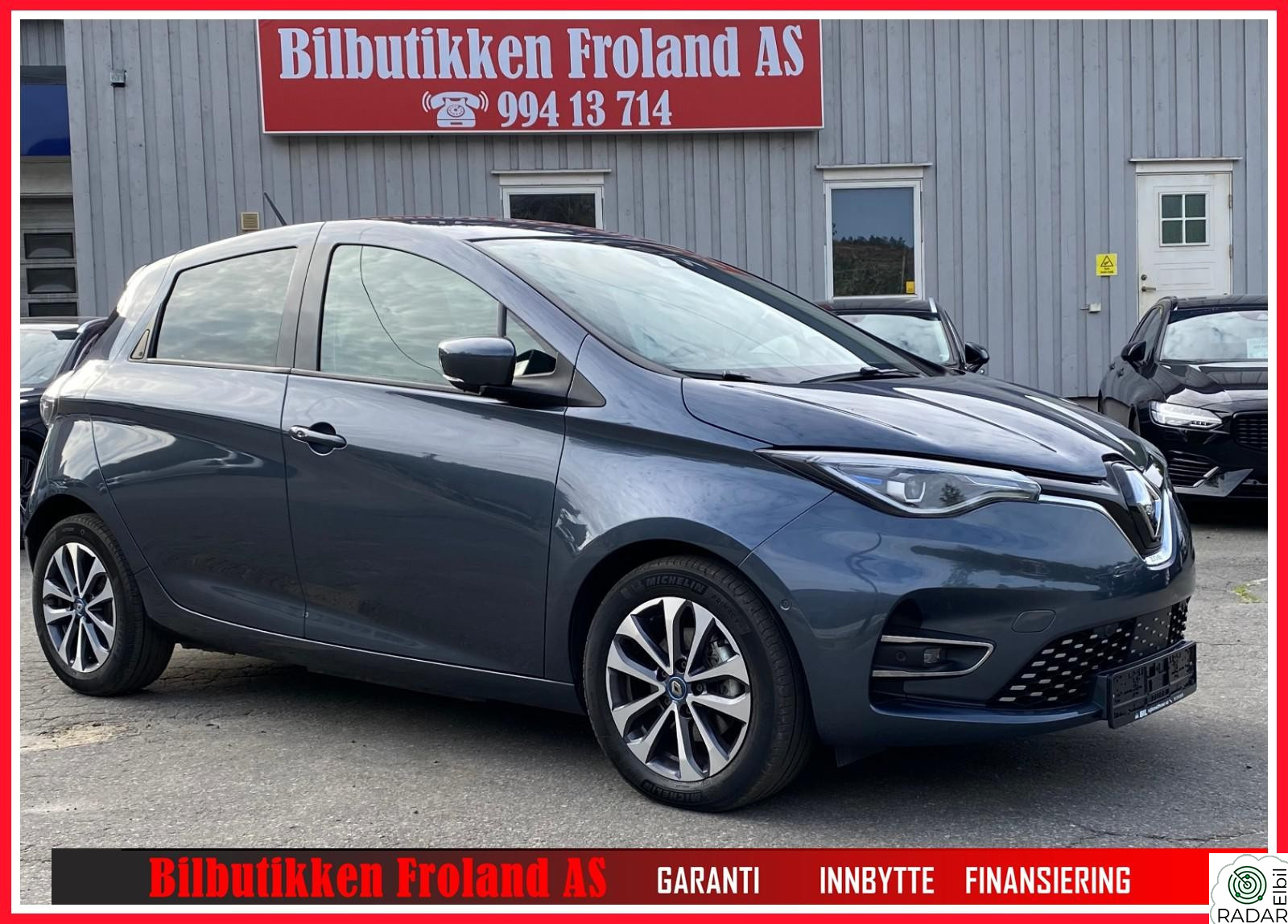 RENAULT ZOE INTENS R135 Z.E 50 Skinn,
