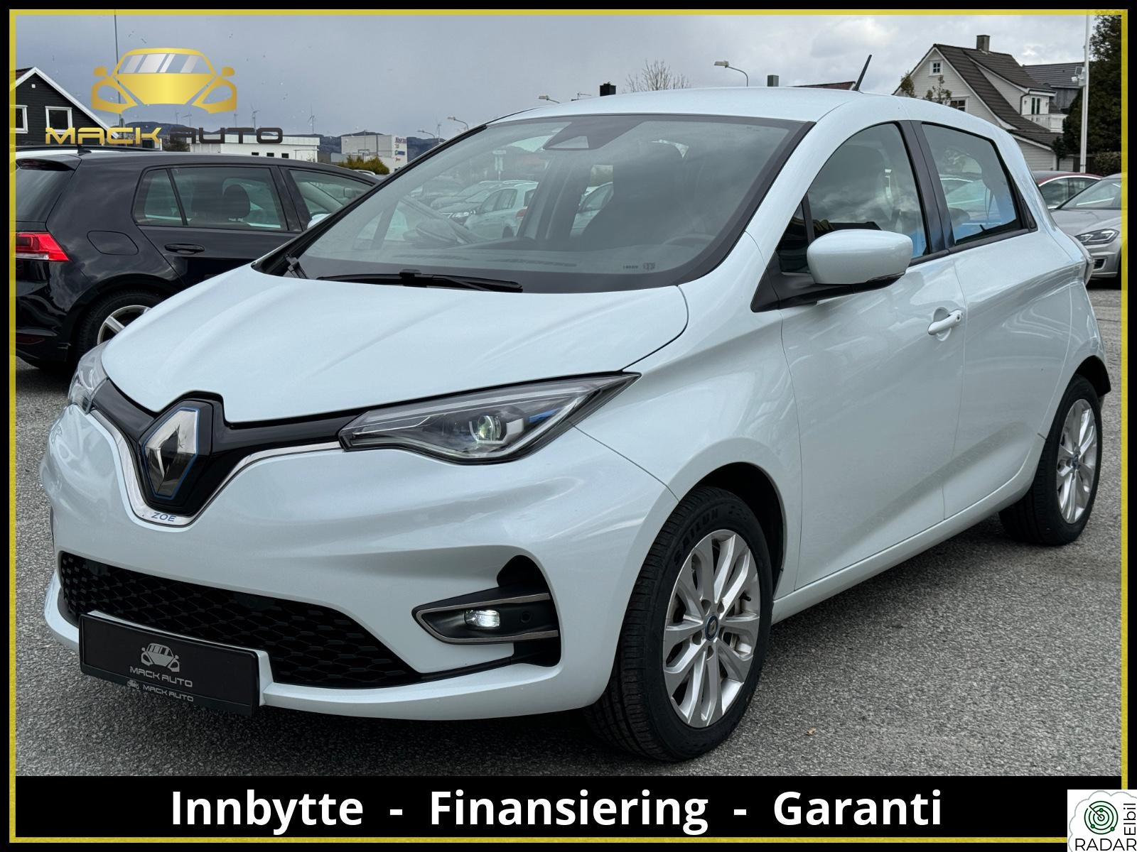 RENAULT ZOE 52KWH / 381KM / KAMERA / CRUISE / LANE / ISOFIX / DAB