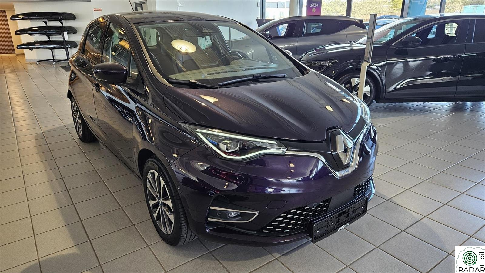 RENAULT ZOE Intens R135 52 kwh, Hytte lader Ryggekamera, LED-lys, N