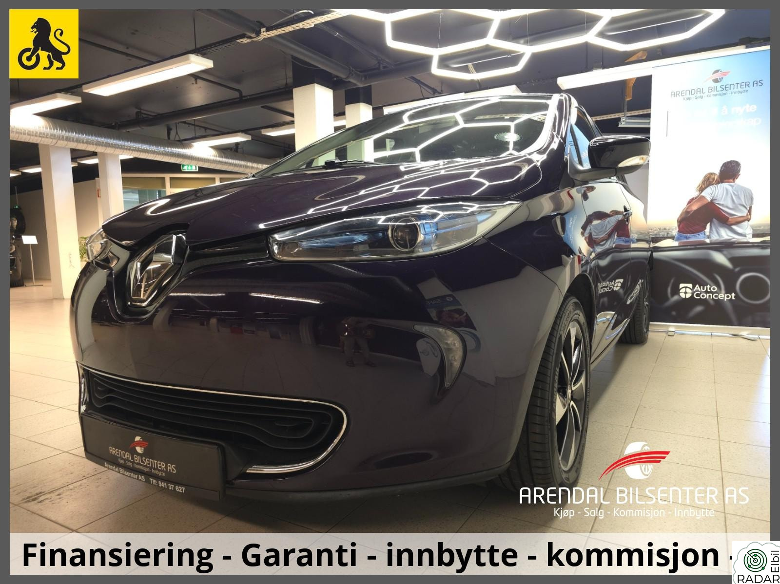 RENAULT ZOE 41kWh / EU-27 / SERVICE.H / RIMELIG / 300km WLTP ++