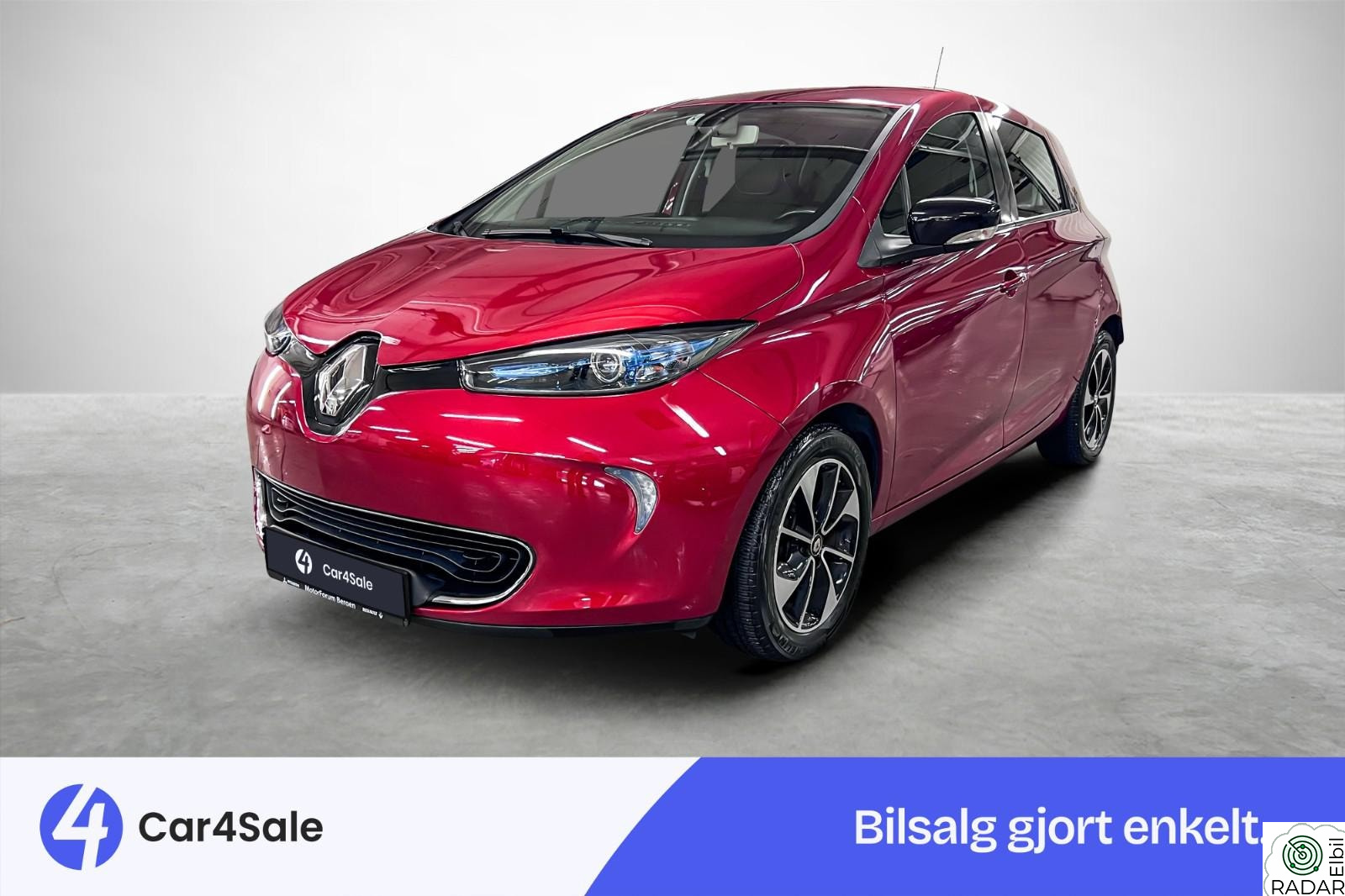 RENAULT ZOE 41kwh 300km / Cruise / Kamera / Navigasjon / Norsk ++