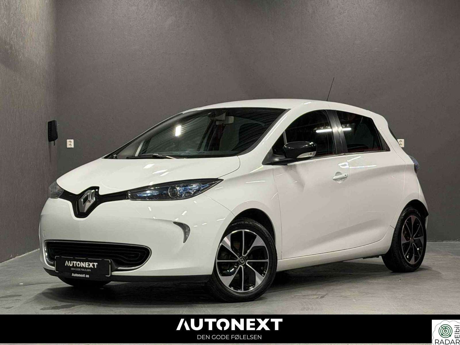 RENAULT ZOE 40 Intens 300KM/DAB+/Navi/Hyttelader/Varmer/R.Kamera