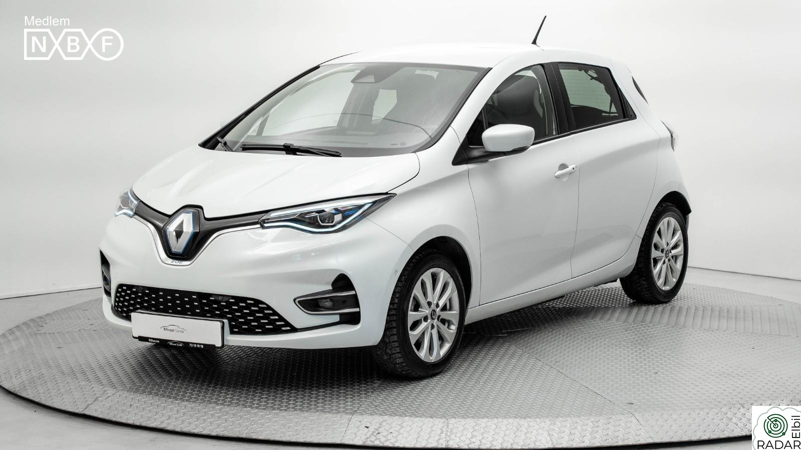 RENAULT ZOE Intense 136hk Navi,Ryggekamera,Cruisekontroll,S+V++