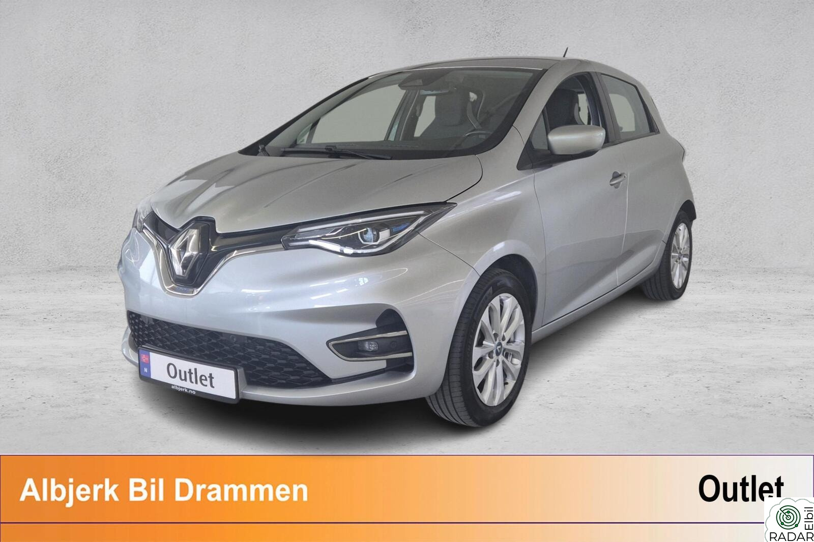 RENAULT ZOE Z.E. 50 R110,LED,Navi,Ryggekamera,Isofix,Carplay,Cruise