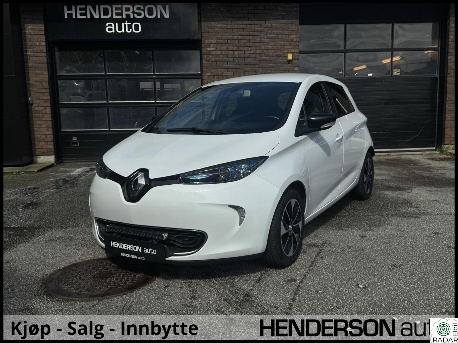 RENAULT ZOE ZE40 Intens 300km/Navi/Forvarming/Cruise/Keyless/DAB+