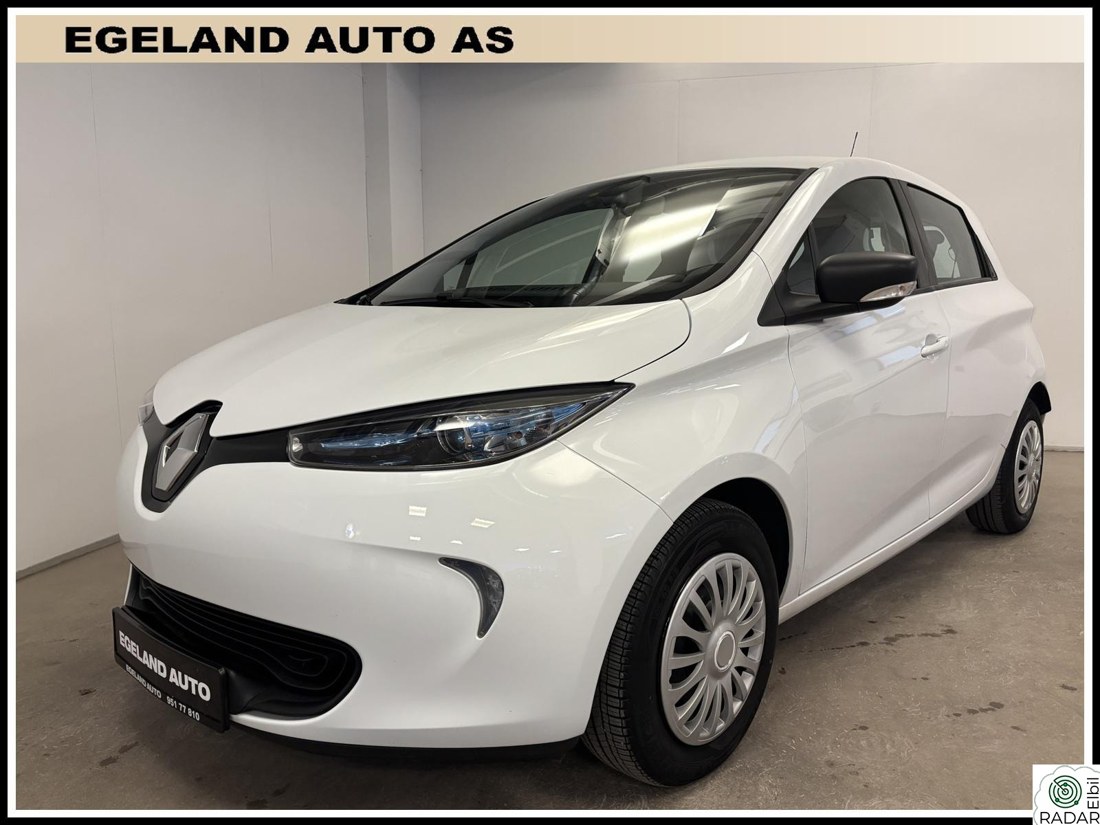 RENAULT ZOE 41kW Ladeboks DAB+ Bluetooth LED Flott Interiør EU 9/27
