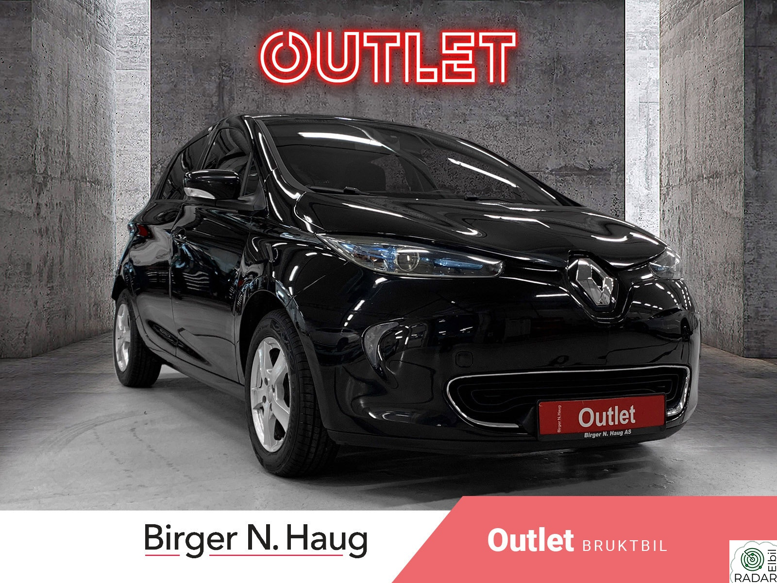 RENAULT ZOE Z.E. 40 R110 Iconic /NORSK/KAMERA/S+V/