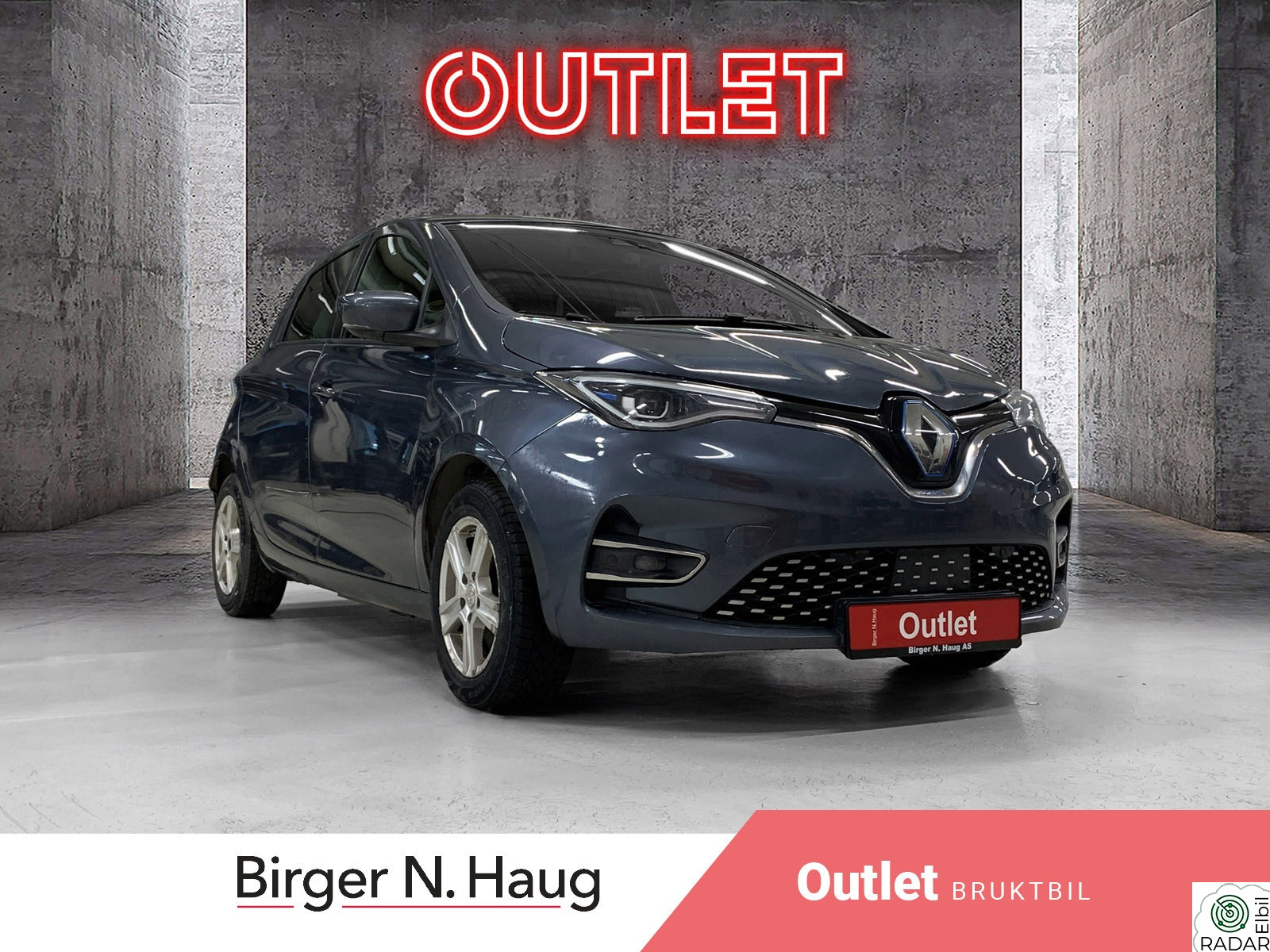 RENAULT ZOE Z.E. 50 R135 Intens OUTLET/DELSKINN/KAMERA/CARPLAY/CCS+