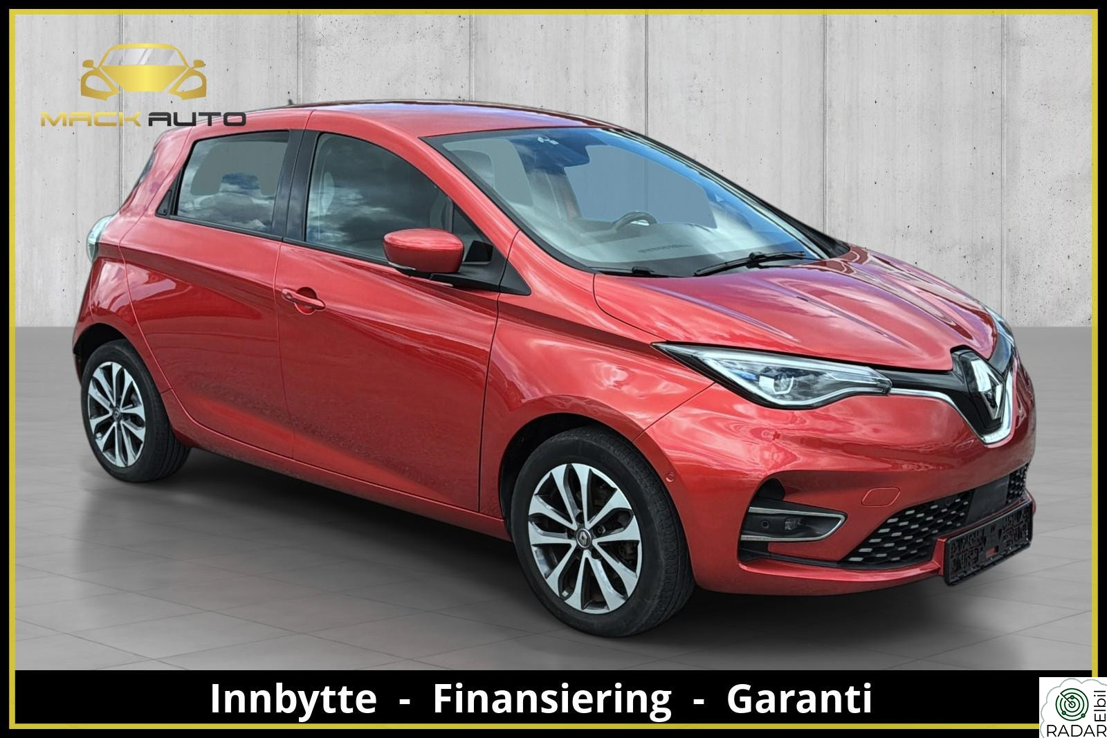 RENAULT ZOE R135 / CRUISE / NAVI / P.SENSOR  RATT V./ APPLE CARPLAY