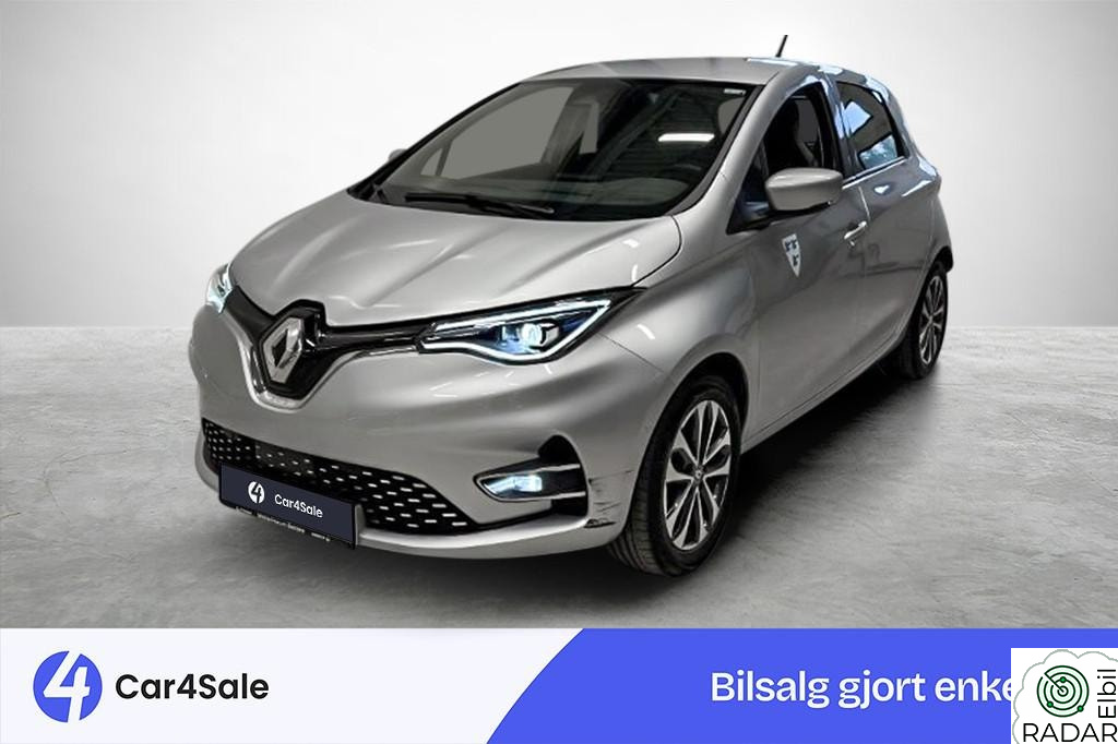 RENAULT ZOE 380km/ Garanti/ 1 Eier/ EU 05.28/ S+V/ Del-Skinn/ R.Kam