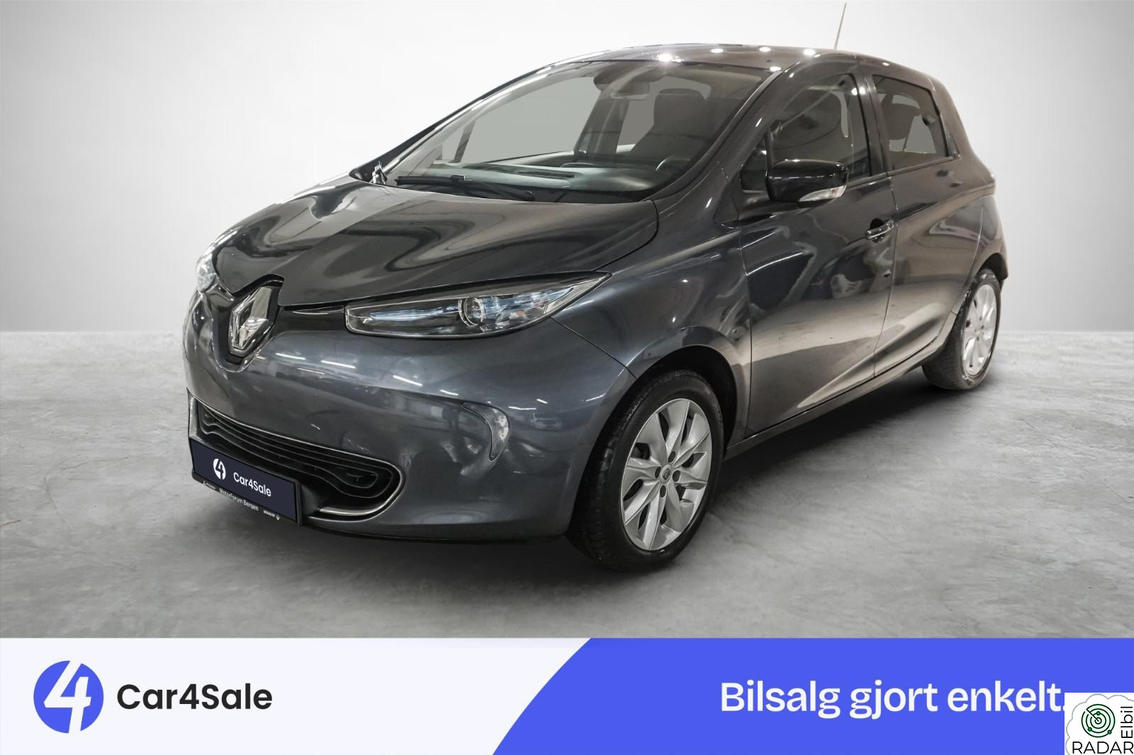 RENAULT ZOE R110 300km / EU28 / R.Kam/ P.Varm/ Cruise/ Norsk/ Navi