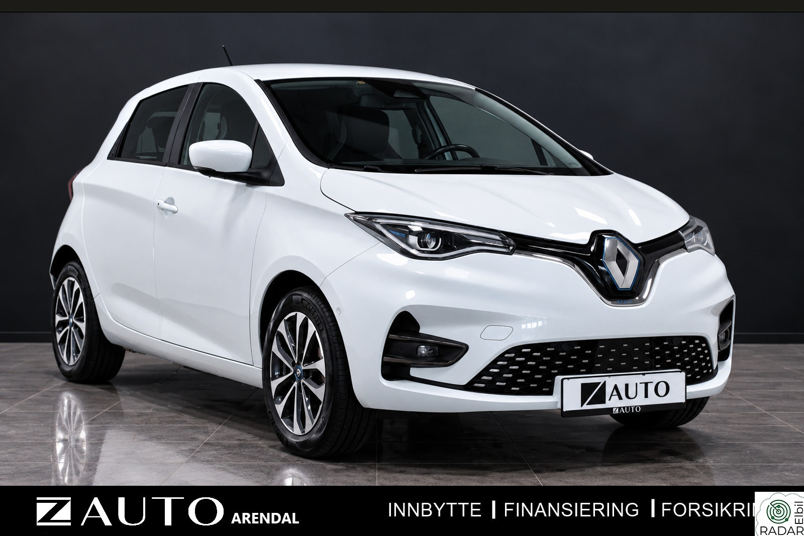 RENAULT ZOE ZE50 R135 INTENS/1EIER/CRUISE/NAVI/RYGGE/DAB/EU-AUG2028