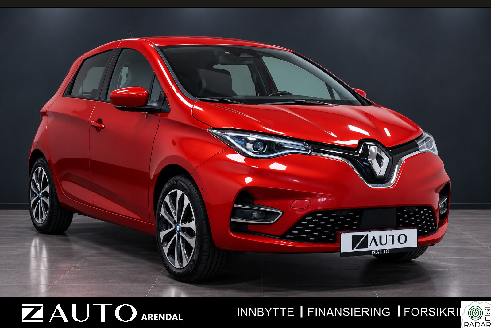 RENAULT ZOE ZE50 R135 INTENS/1EIER/CRUISE/NAVI/RYGGE/DAB/NY SERVICE