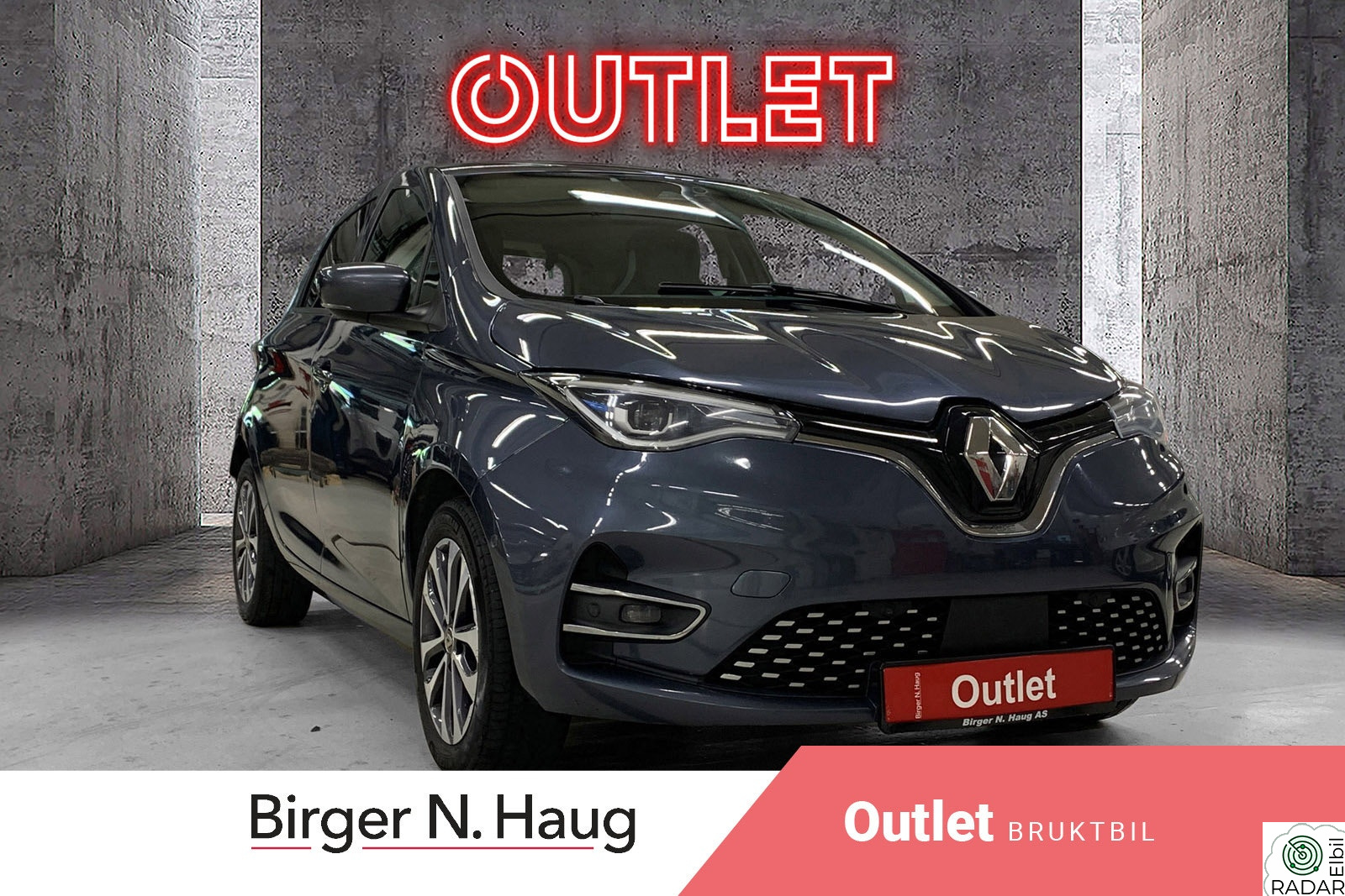 RENAULT ZOE Z.E. 50 R135 Intens |OUTLET|KLIMA|DELSKINN|P.SENSORER|