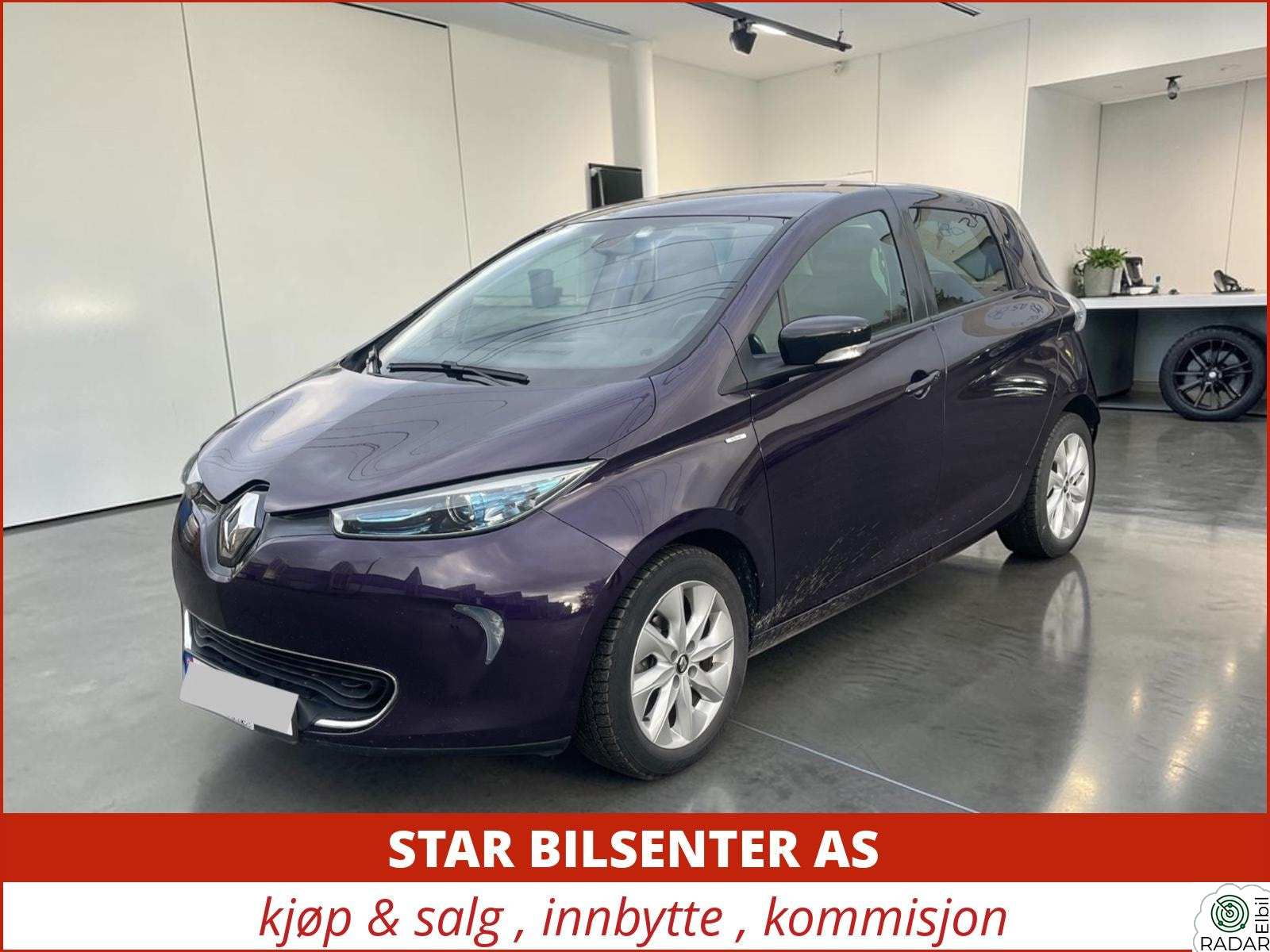 RENAULT ZOE Lav km, Pen og velholdt Eu OK . Transformator ,Eu OK