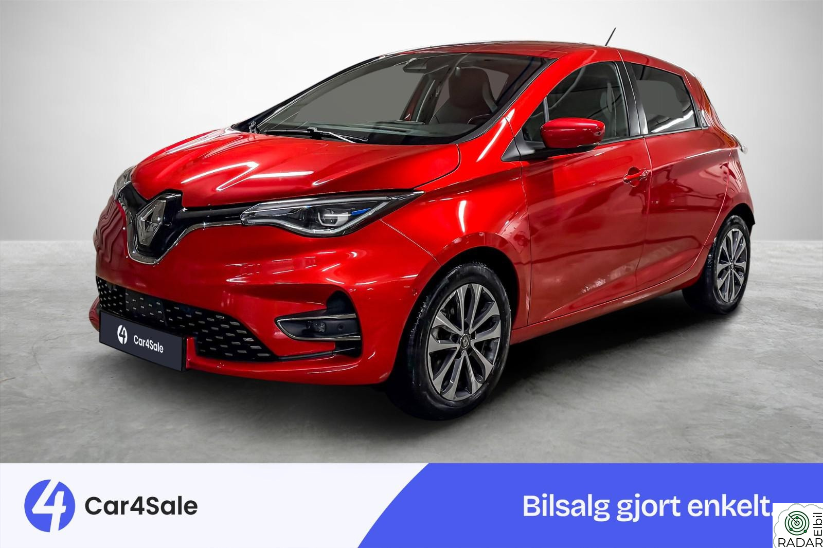 RENAULT ZOE R135 380km/ Garanti/ 1 Eier/ EU 04.28/ Del-Skinn/ R.Kam