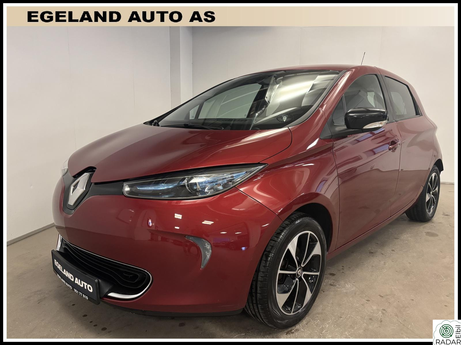 RENAULT ZOE *Keyless, Cruise, BT, Navi, Ryggekam, DAB* 1Eier +++