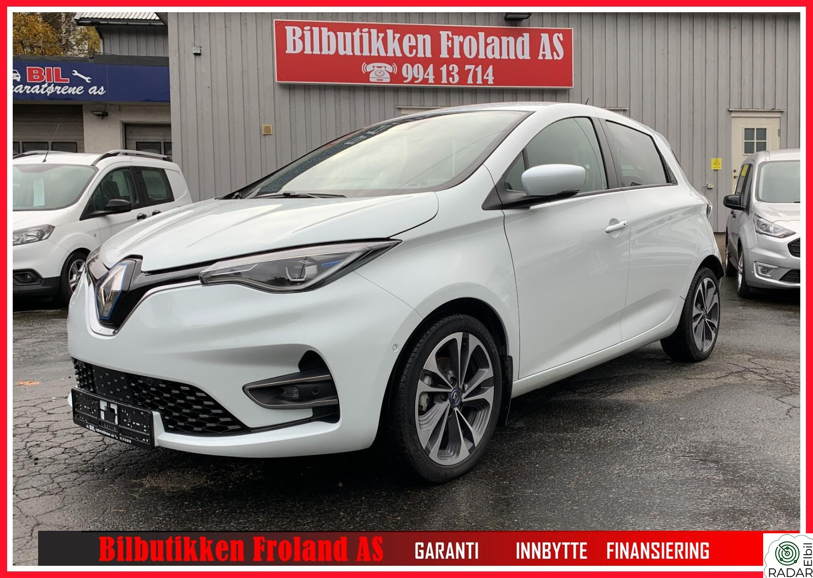 RENAULT ZOE ZE 50 R135 Ryggekamera , Lader , Navi