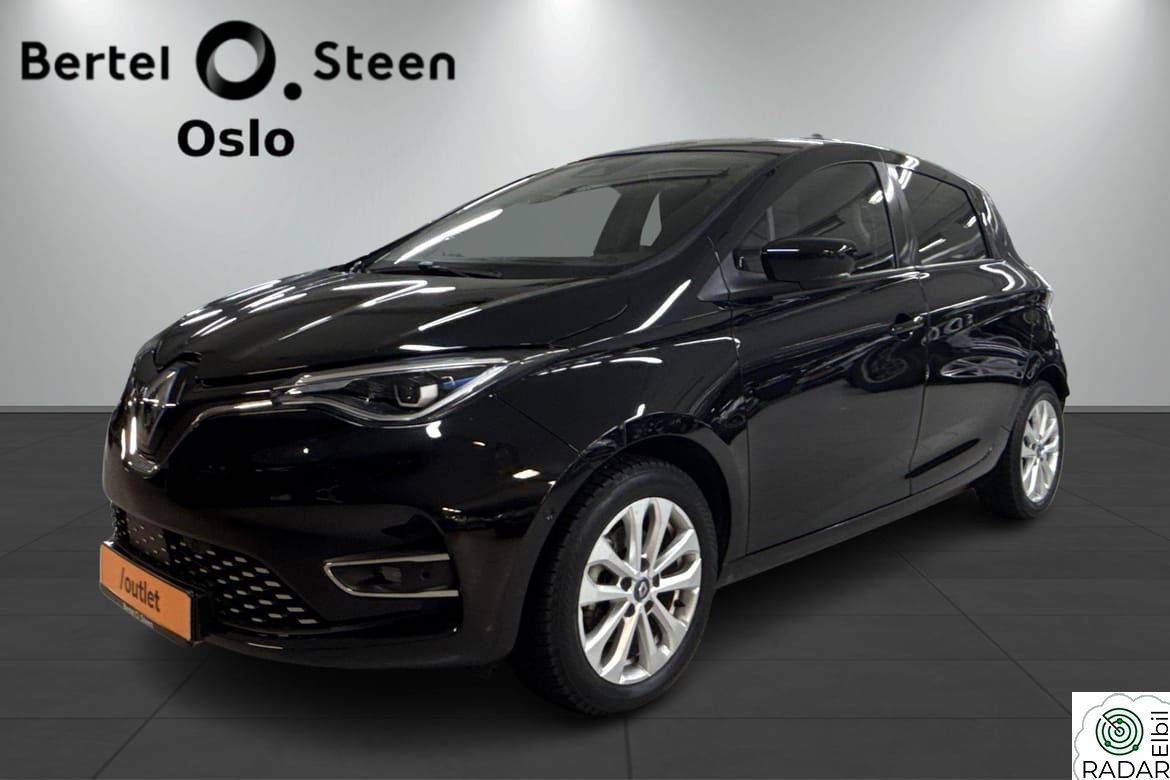RENAULT ZOE 52kWh 136HK/TILSTANDSRAPPORT/CRUISE/KAMERA/EU 07.2026