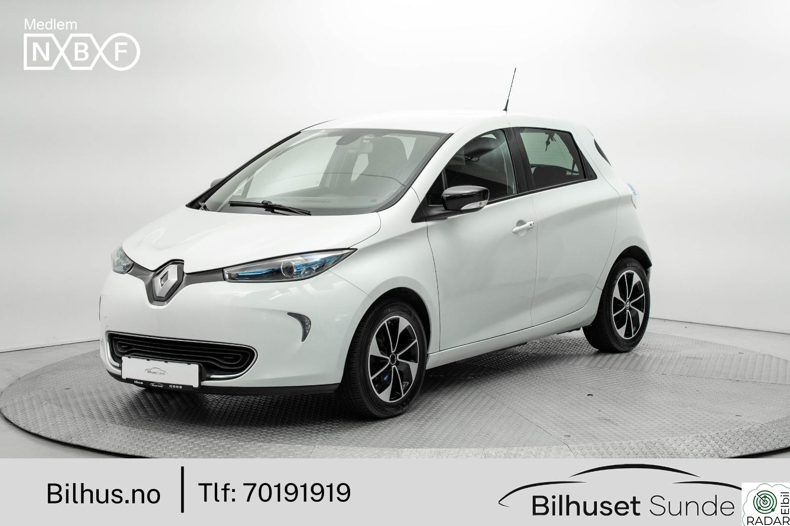 RENAULT ZOE 109hk Aut,Navi,R.Kam,DAB,BT,S+V+++