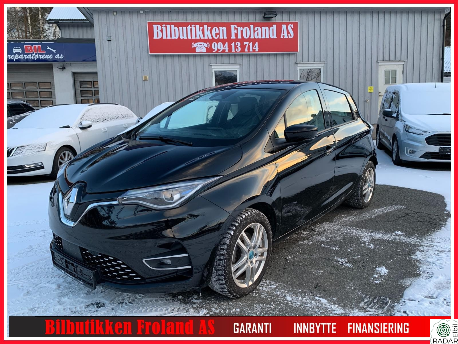 RENAULT ZOE Z.E50 R135, Ryggekamera