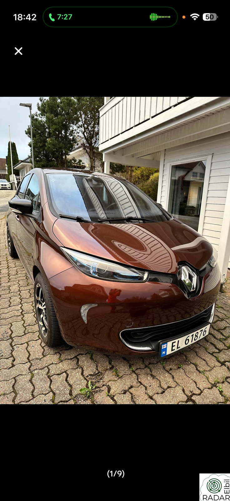 RENAULT ZOE Intens Easy Charge