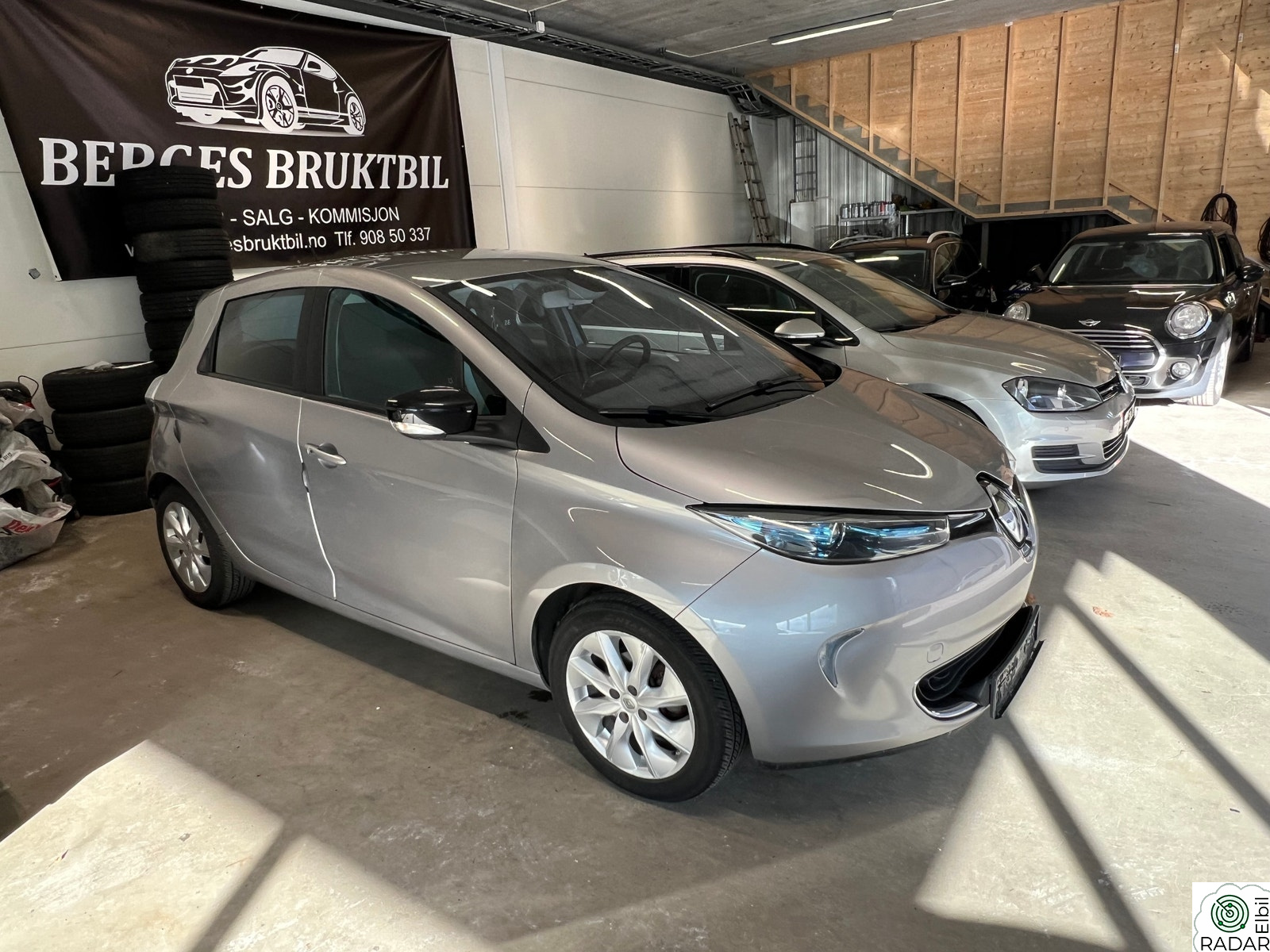 RENAULT ZOE Intens Easy Charge m komp ladeboks meget pen Lav km