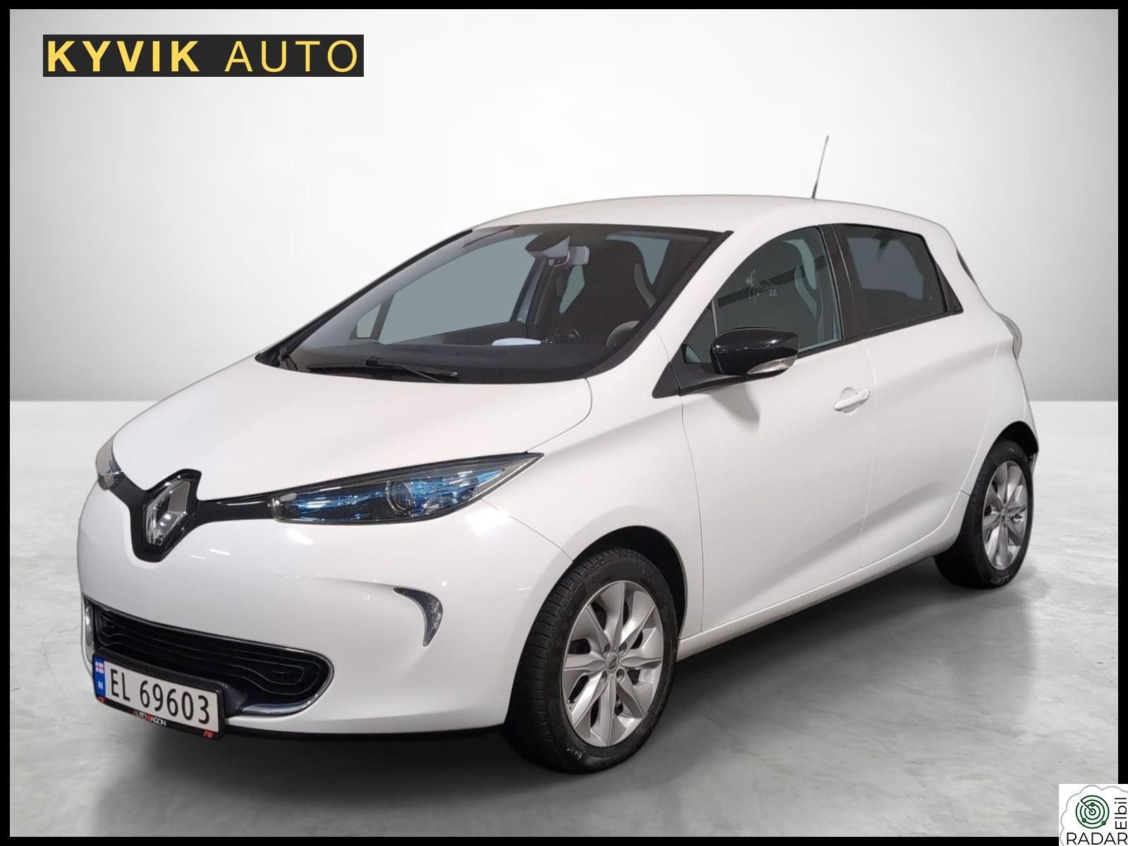 RENAULT ZOE Elektrisk og økonomisk småbil!