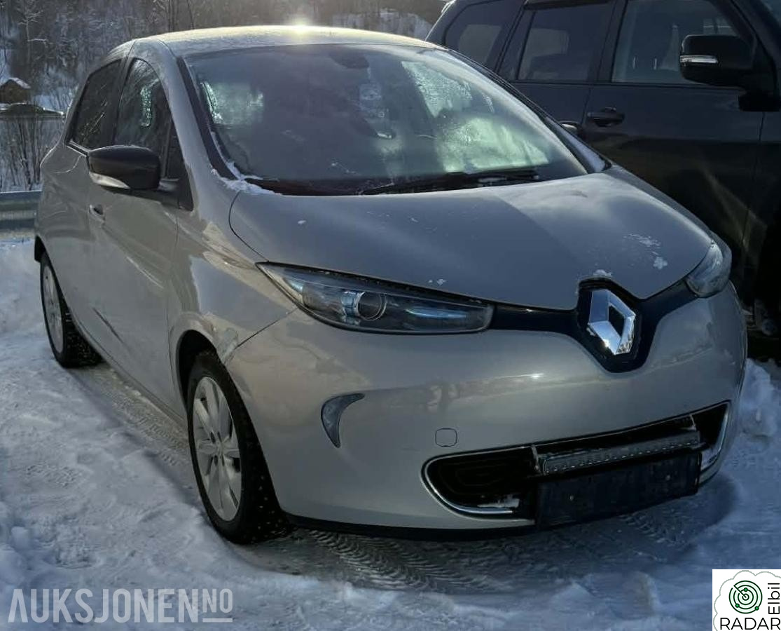 RENAULT ZOE MED HJEMMELADER OG LEDBAR EU OK TIL 12.2026