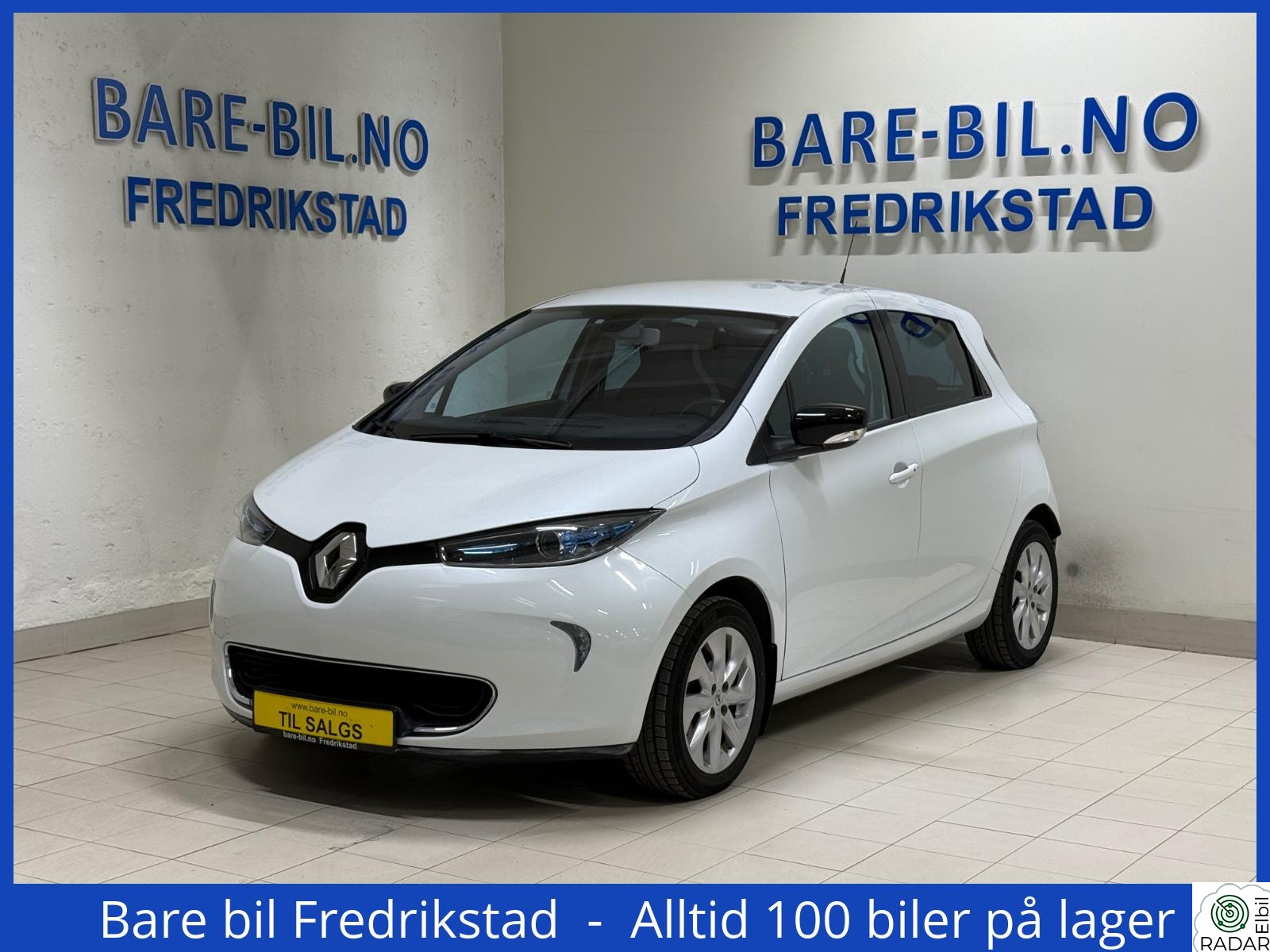 RENAULT ZOE ZE Med Automat/Navi/Keyless/Blåtann/Dab/Kamera/Pdc/Led