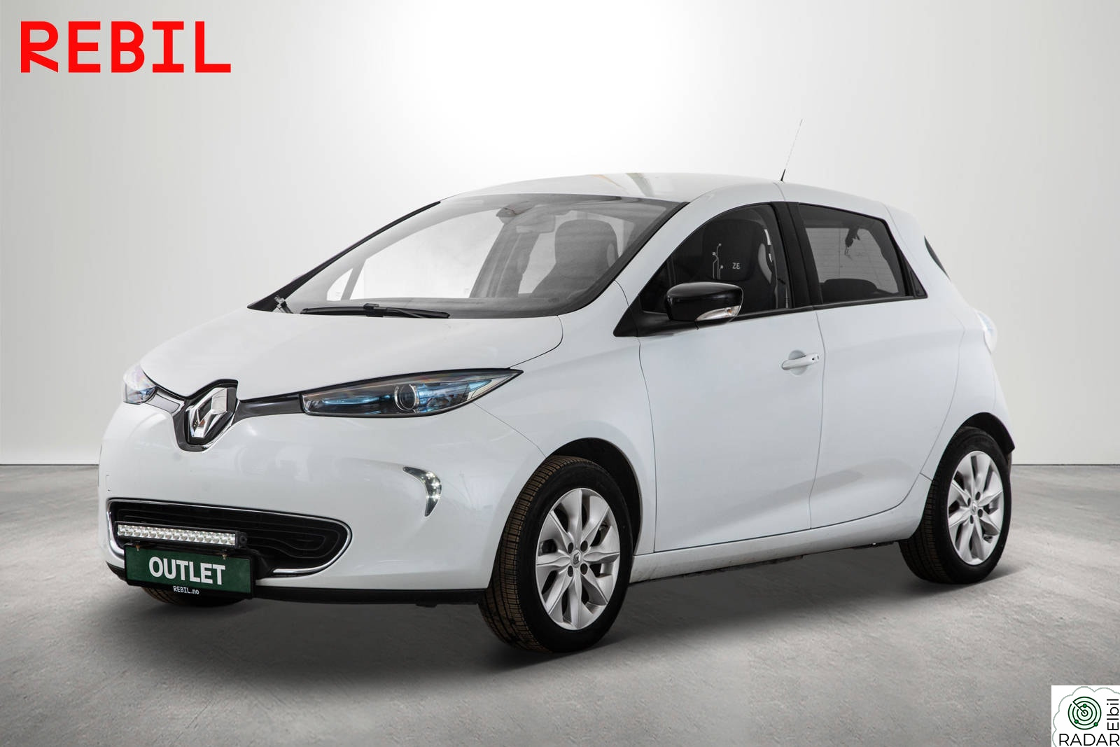 RENAULT ZOE Z.E 22kwh/Ryggekamera/P.sensor/Navi/Cruise/2 hjulsett