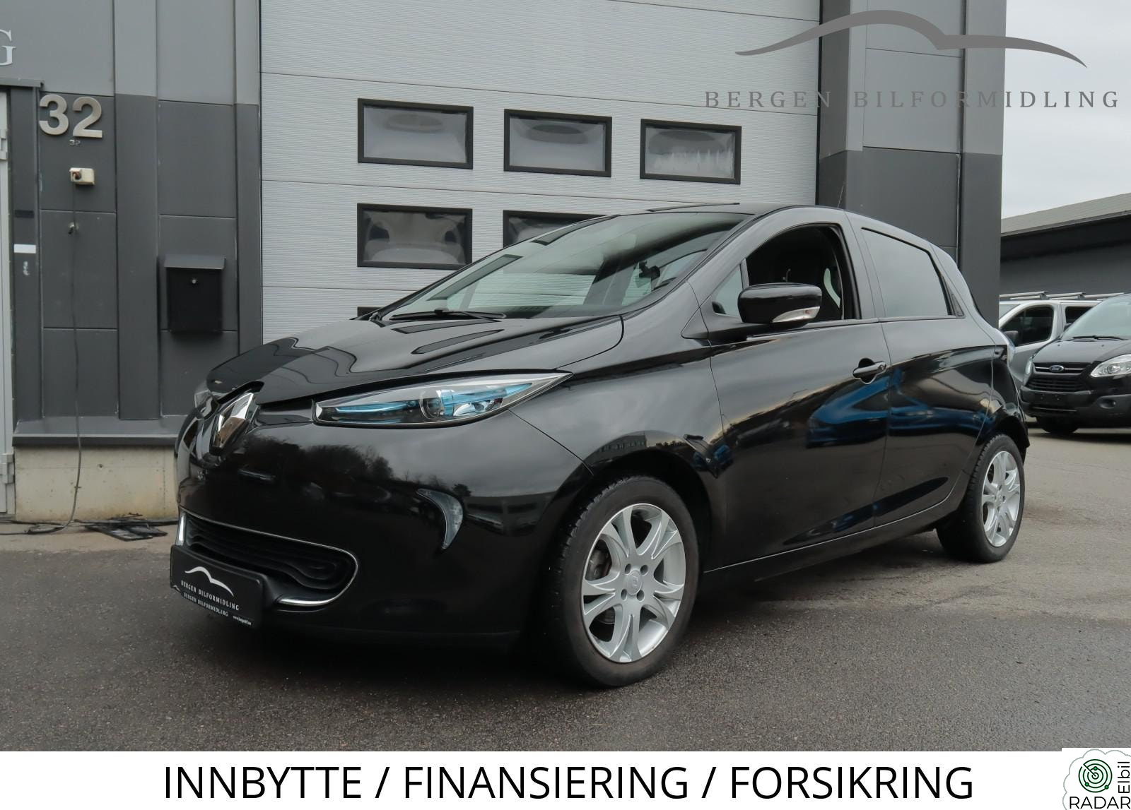 RENAULT ZOE Intense/ DAB/ Cruise/ R.kamera/ Lav KM/ Sort