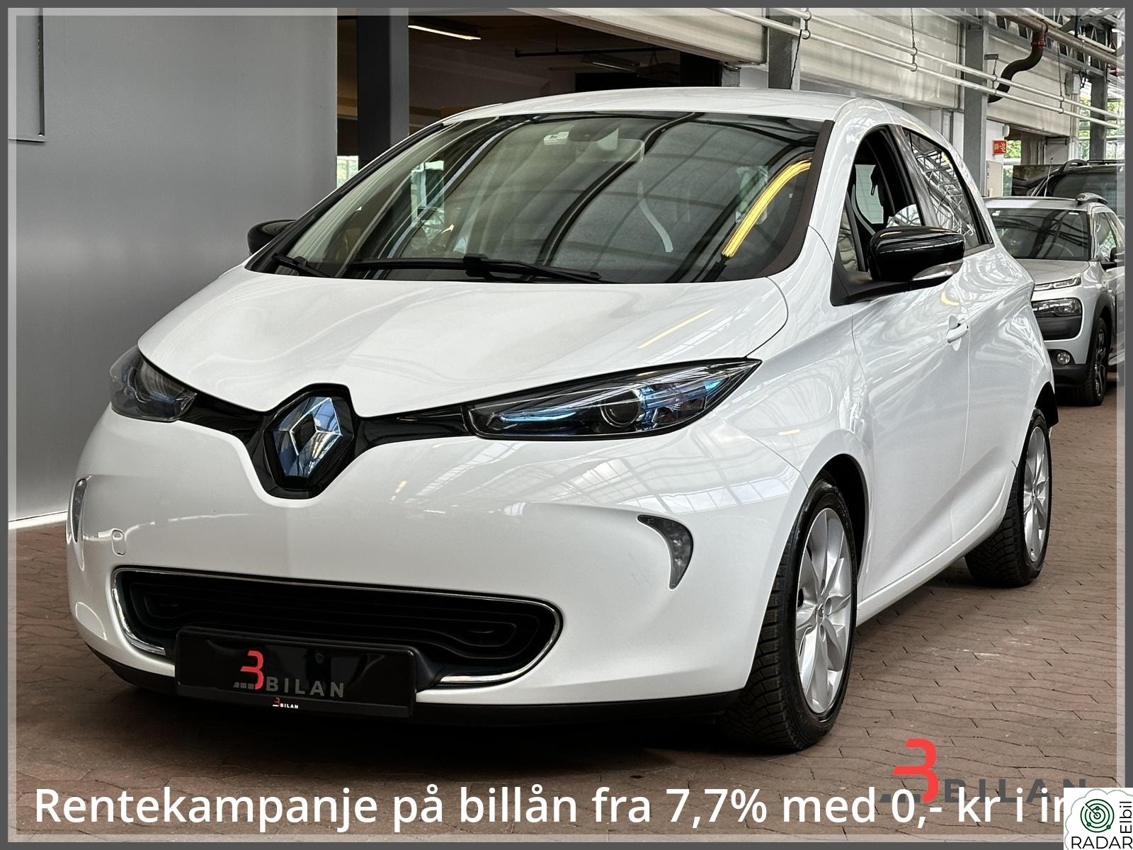 RENAULT ZOE Intens Automat / Cruise / Bluetooth / Ryggekamera ++