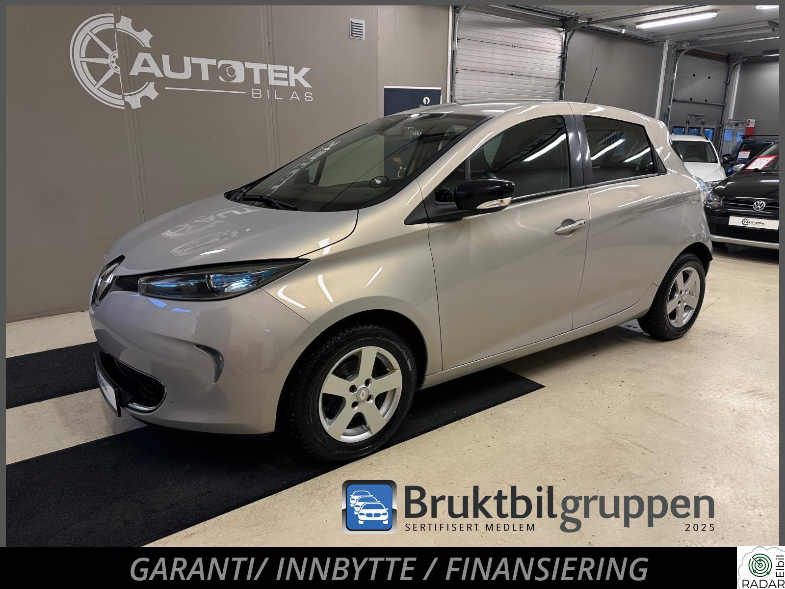 RENAULT ZOE DAB/LAV KM/CRUISE/EU OK-12.2027/403KM WLTP
